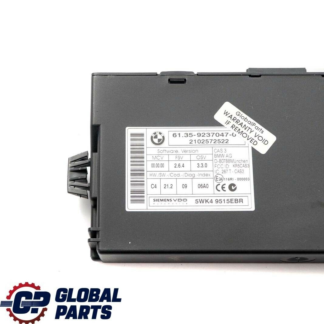 BMW E90 LCI N47N 320d ed 163HP ECU KIT Steuergerät DDE 8510829 CAS3 + Schlüsse