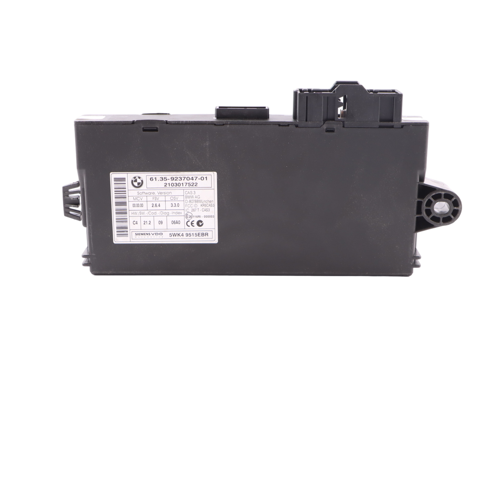 BMW E90 E91 LCI N47N 320d 163HP ECU KIT DDE 8510829 CAS3 Schlüssel Handbuch