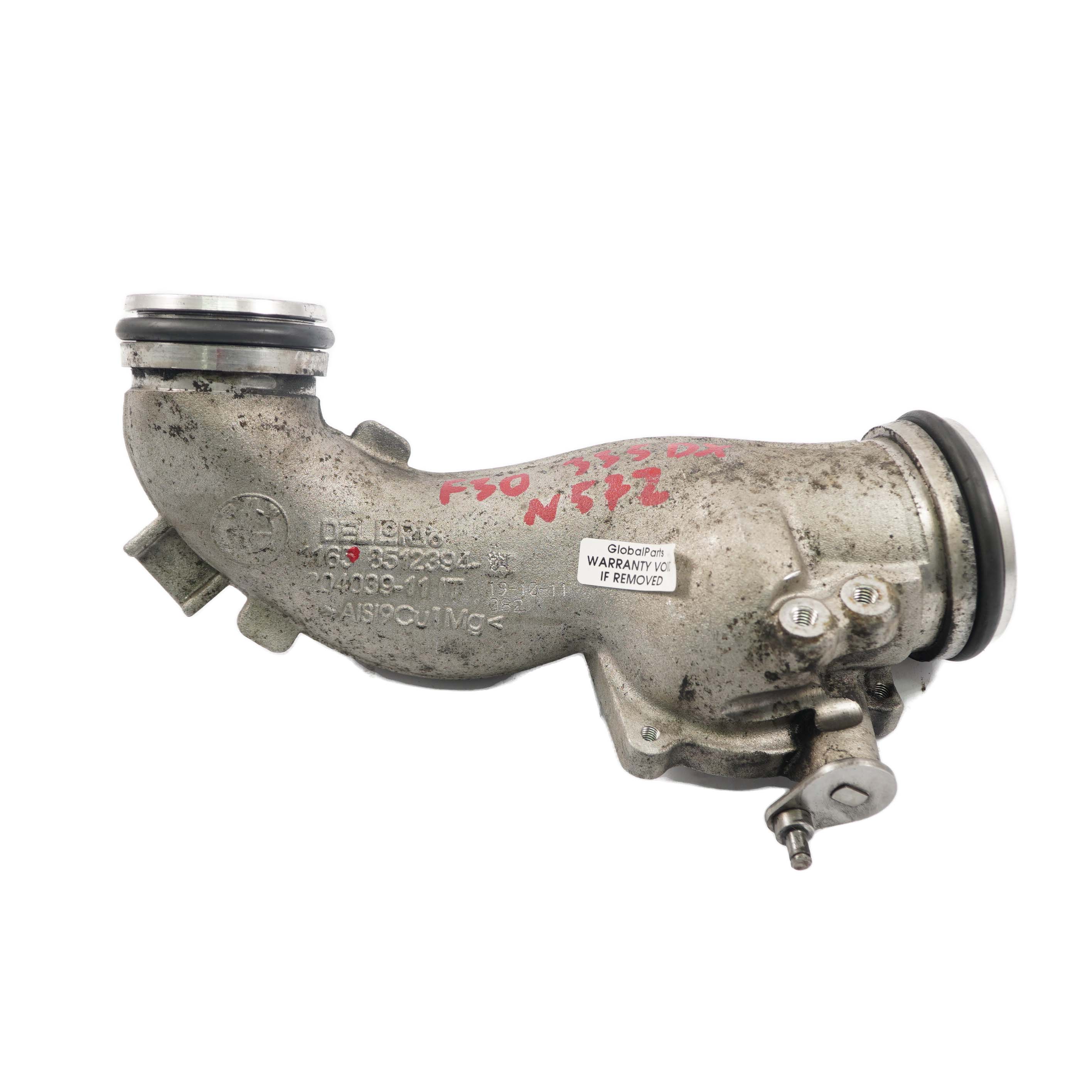 *BMW F30 F32 LCI 335dX 435dX N57Z Verbindungsrohr Abgaskrümmer Turbo 8512394