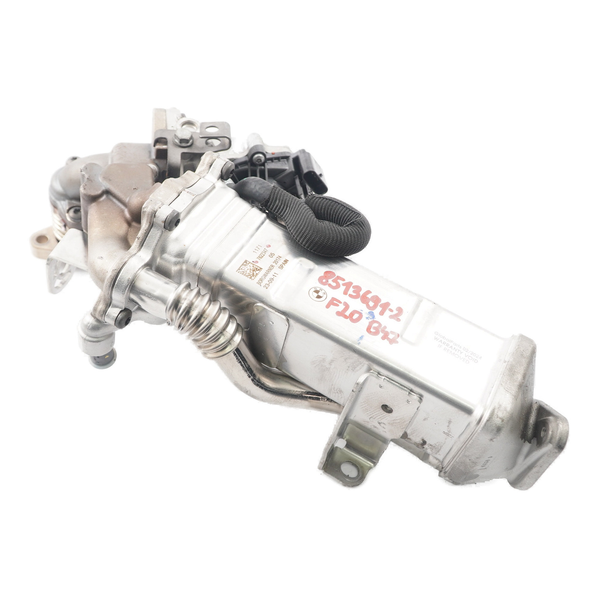 AGR Ventil BMW F20 F21 F30 F31 LCI B47 Auspuff kühler Diesel 8513691 7822347