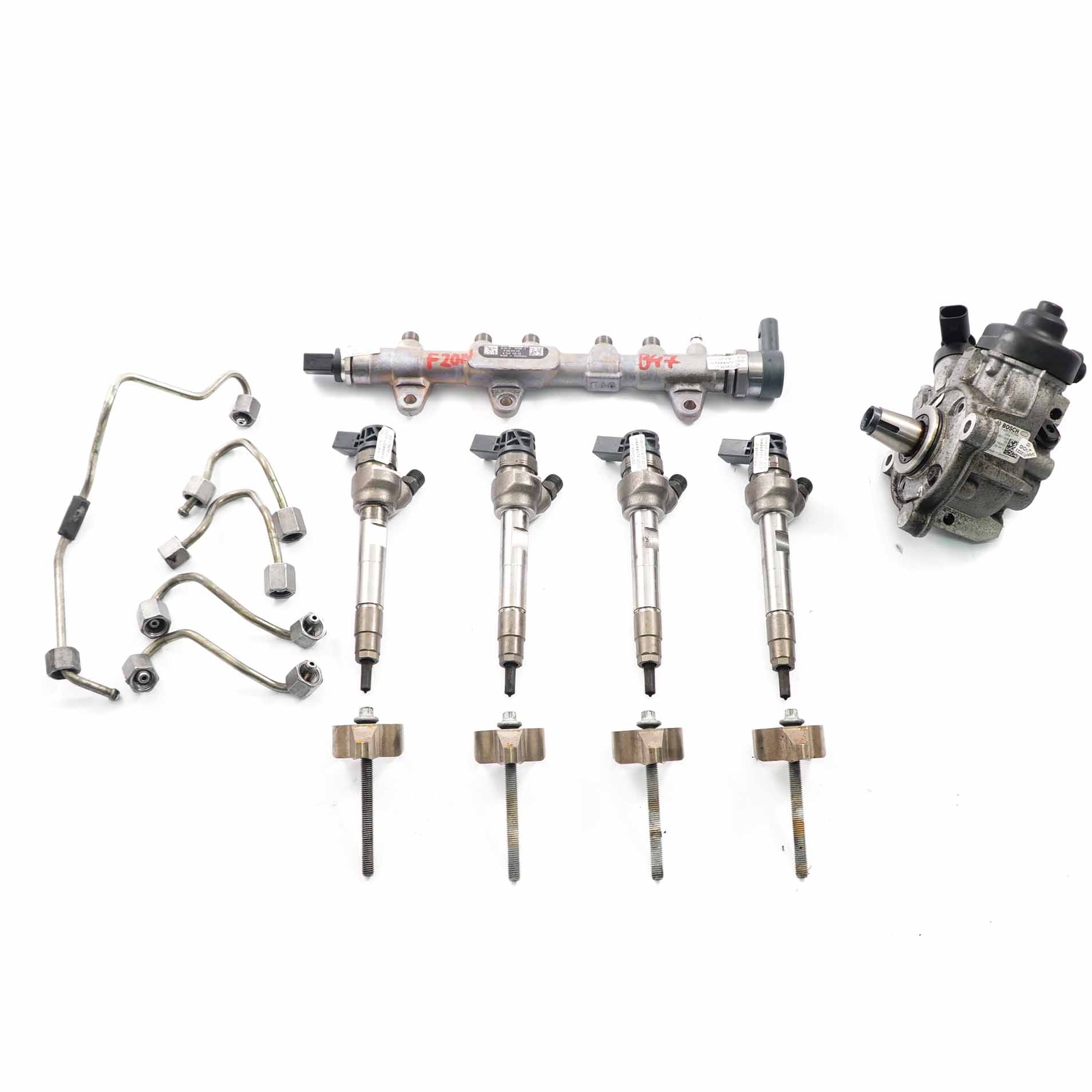 BMW F10 F20 F30 LCI 120d 320d 520d B47 Set Fuel Injection System Injectors Pump