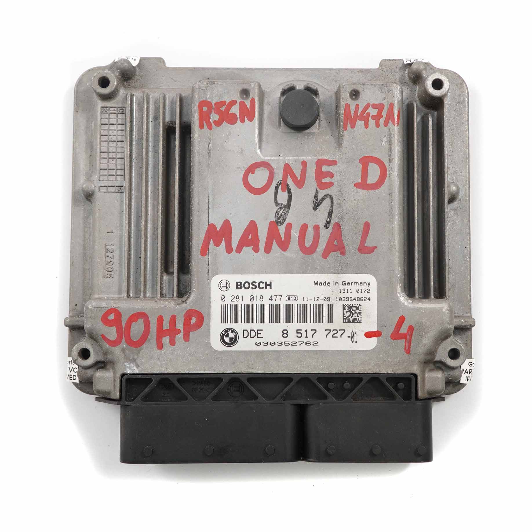 Mini One D R56 LCI R60 90PS N47N Motor ECU Kit DDE 8517727 CAS3 Schlüssel