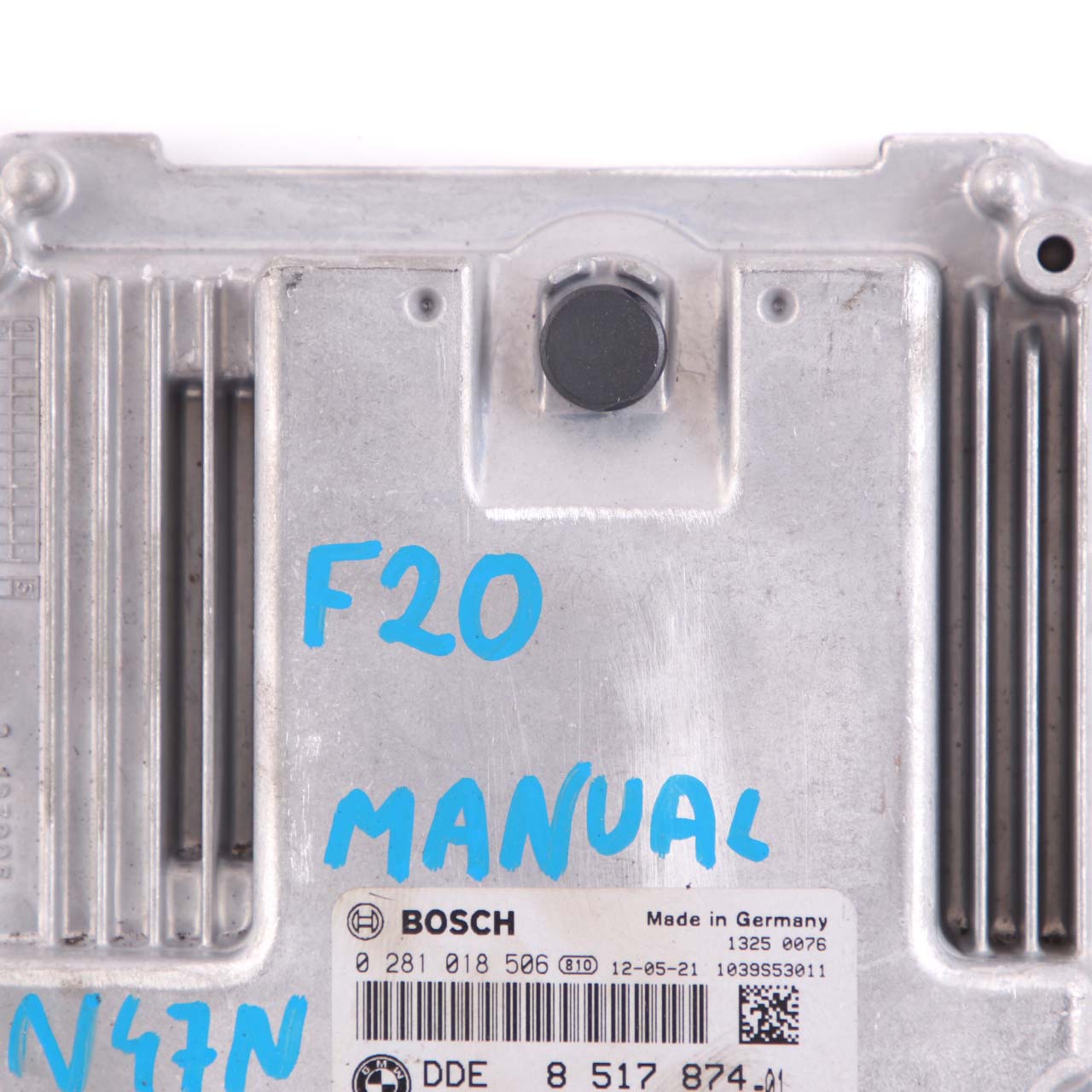 BMW F20 F21 F30 116d 316d Diesel N47N Engine Control Unit ECU DDE 8517874 Manual