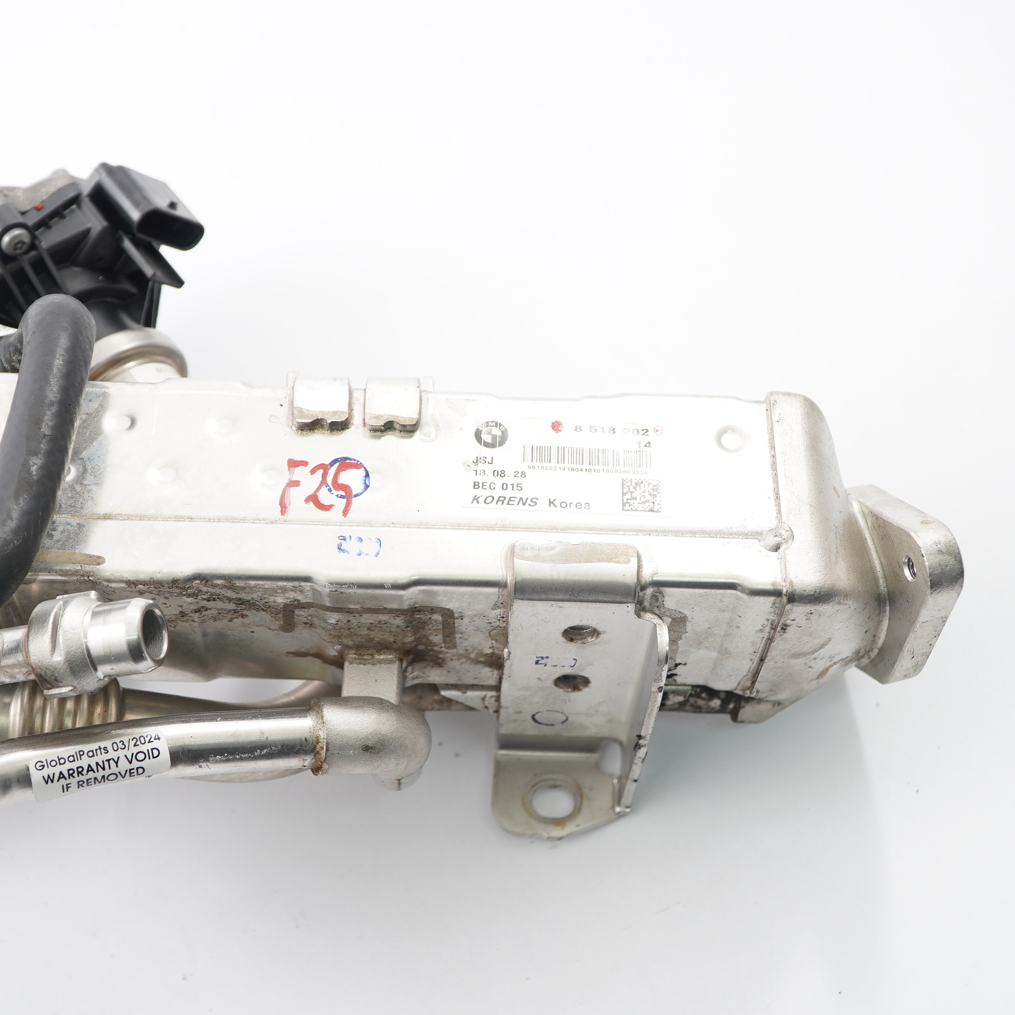 AGR Kühler BMW X3 F25 X4 F26 X5 F15 Motor B47 Auspuffkühler AGR Ventil 8518202