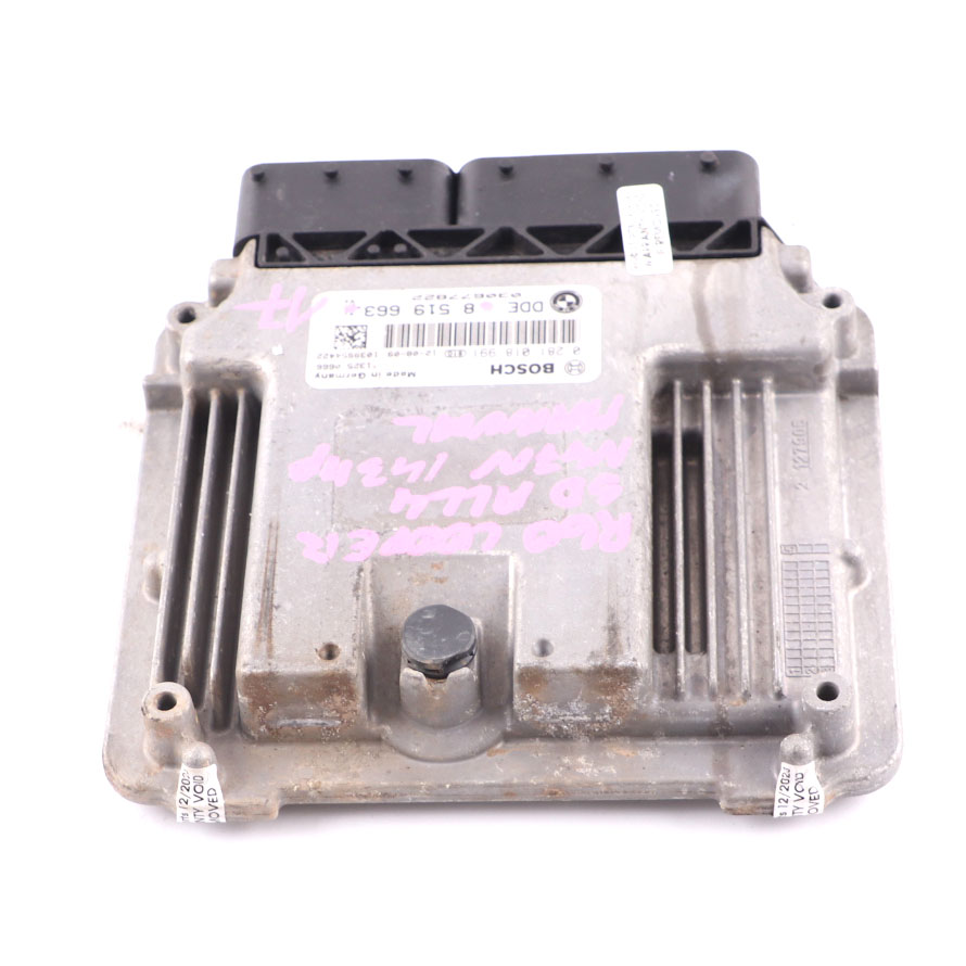 Mini Cooper SD ALL 4 R60 N47N 143HP Dieselmotor ECU DDE 8519663 Schaltgetriebe