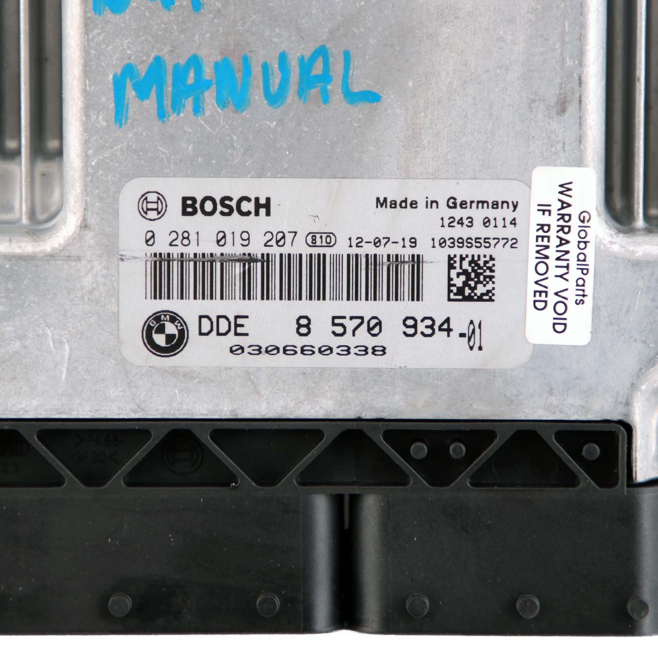 BMW F20 F21 116d ed Diesel N47N 116HP ECU Motorsteuergerät DDE 8570934 Handbuch