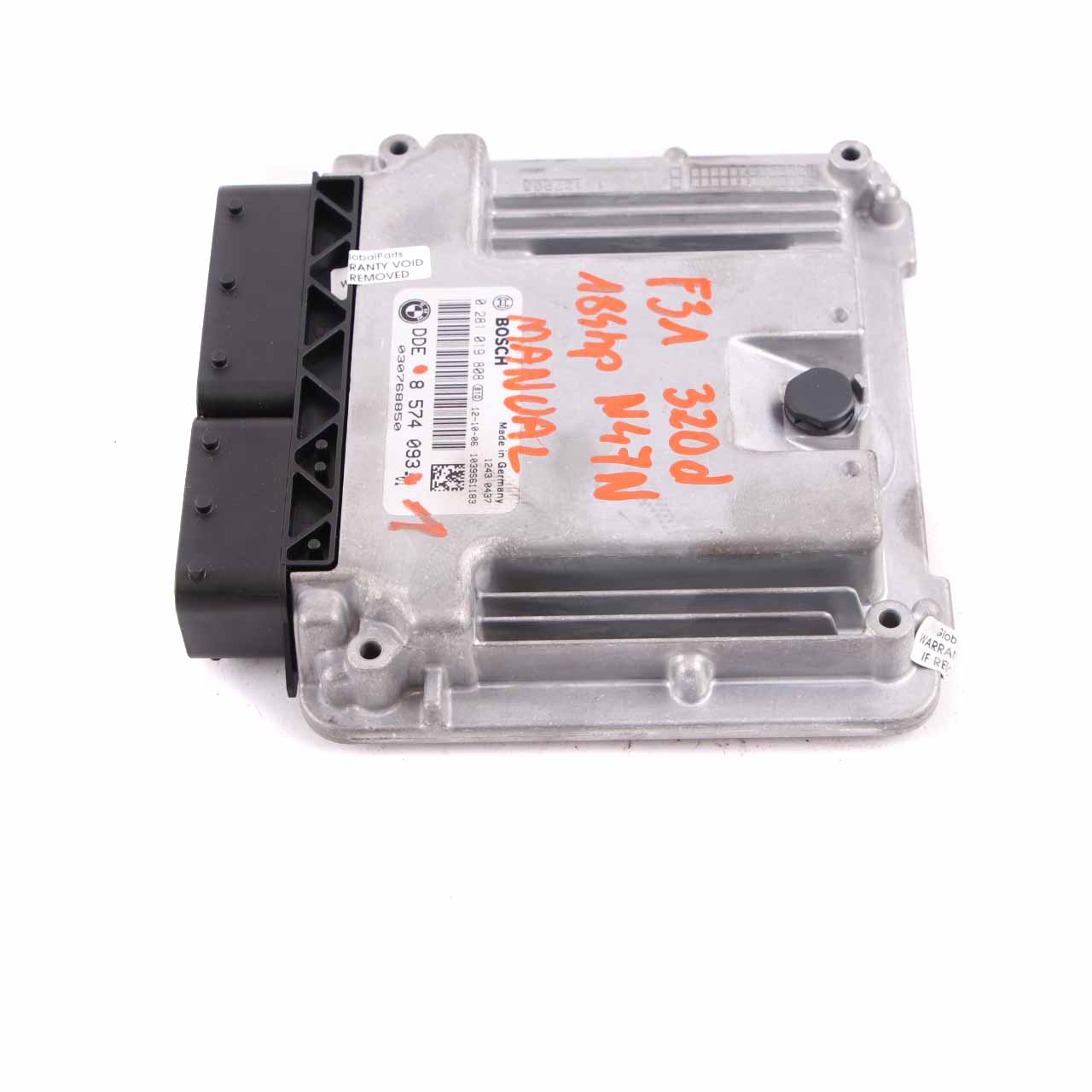 BMW F20 F30 120d 320d 184HP Motorsteuergerät N47N ECU DDE 8574093 Handbuch