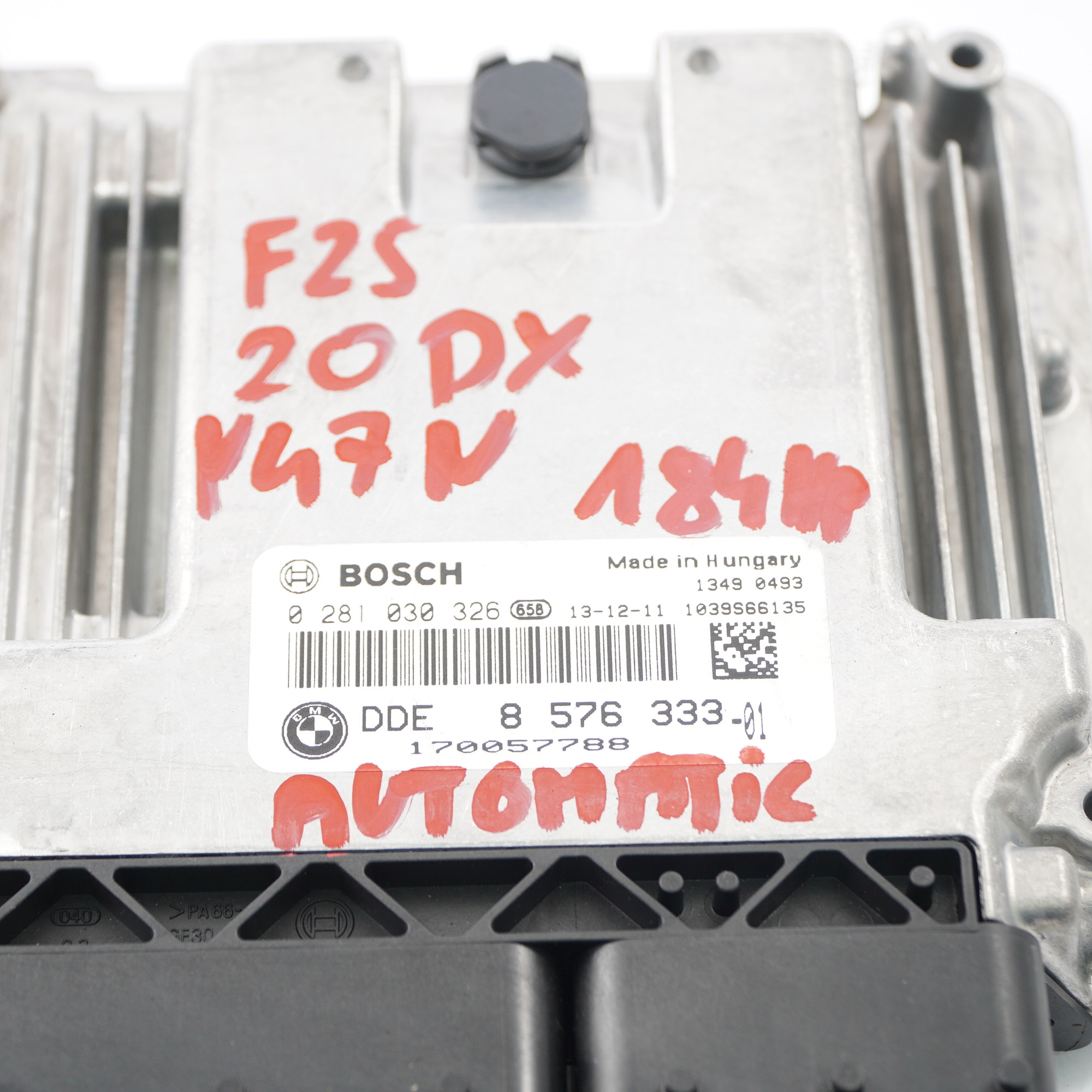 BMW F10 F11 520d X3 F25 20dX N47N 184HP ECU Kit DDE 8576333 Schlüssel CAS4