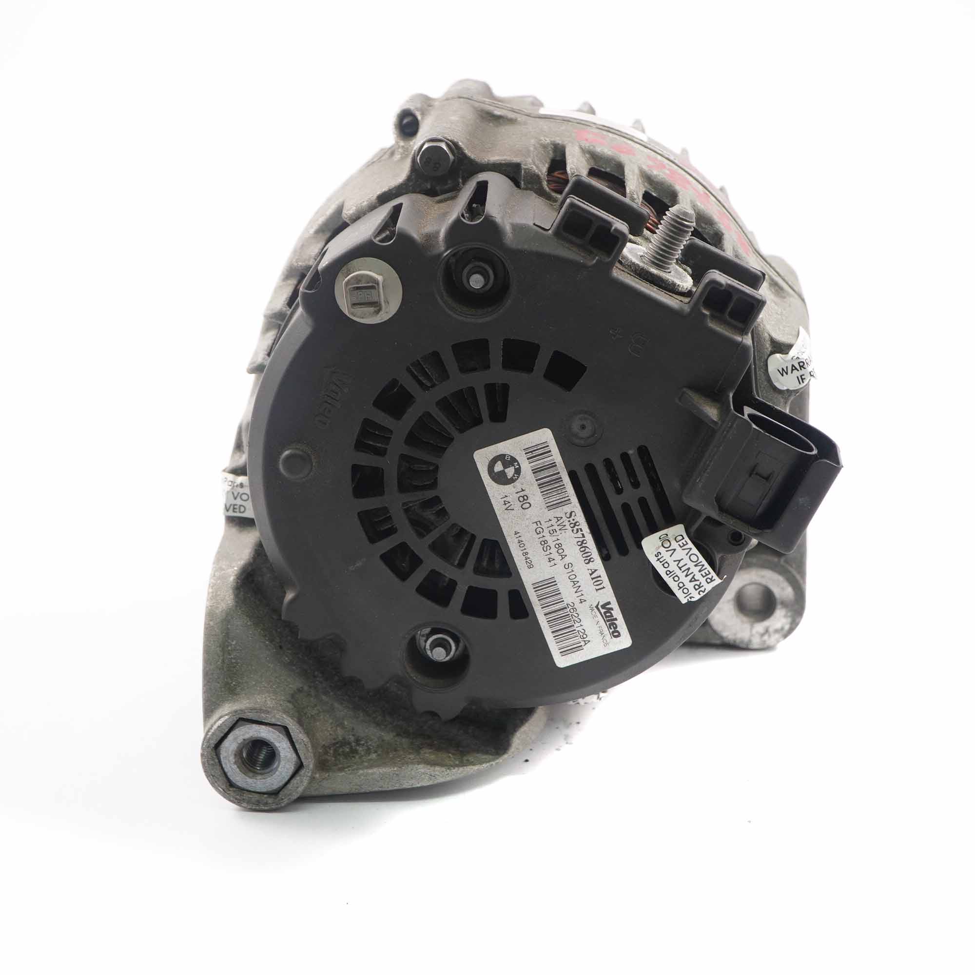 BMW 1 3 er F20 F21 F30 F31 Diesel Alternator Generator 180A 8578608 8578609