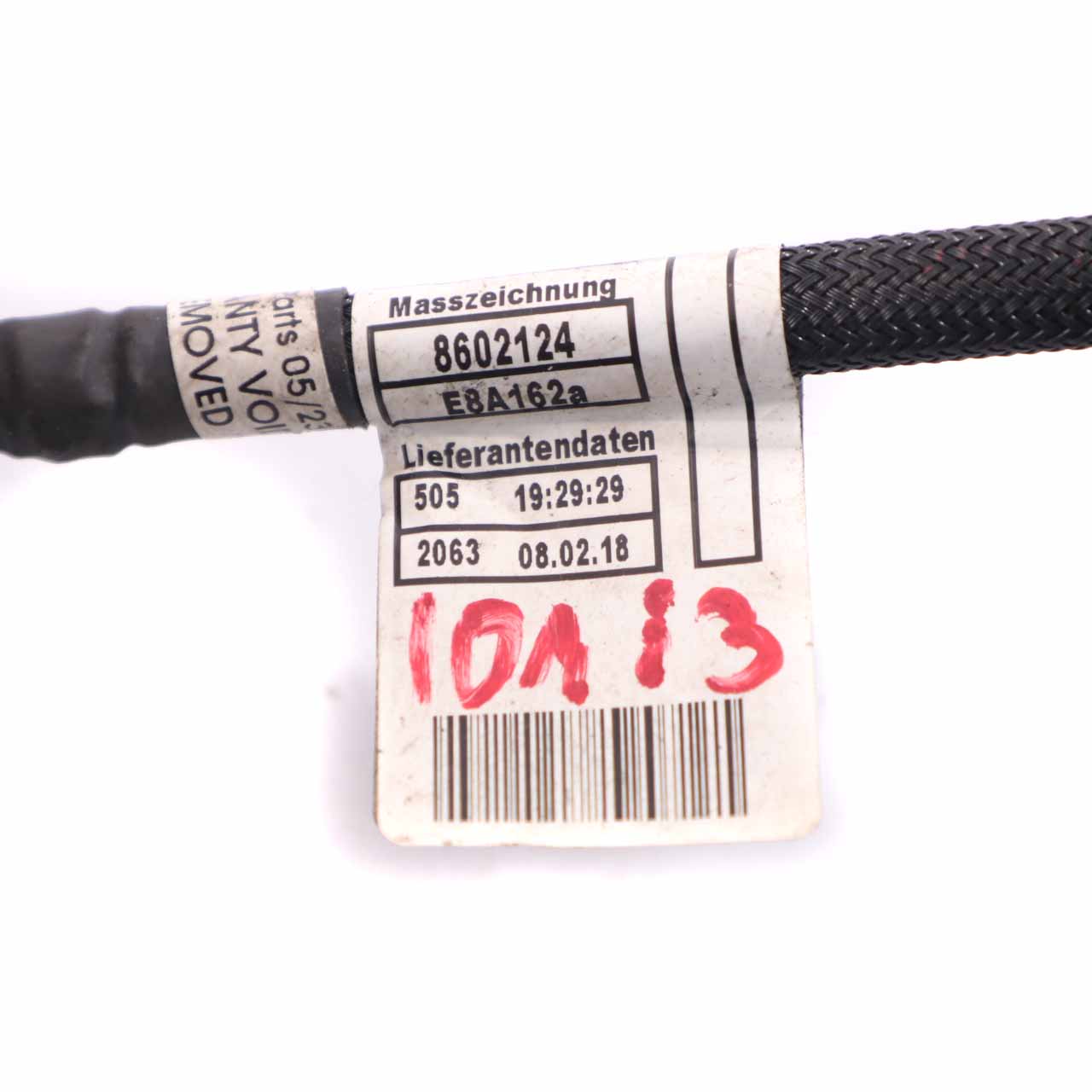 BMW i3 I01 Hybrid Electric Erde Kabel Linie Riemen Batterie Blei 8602123