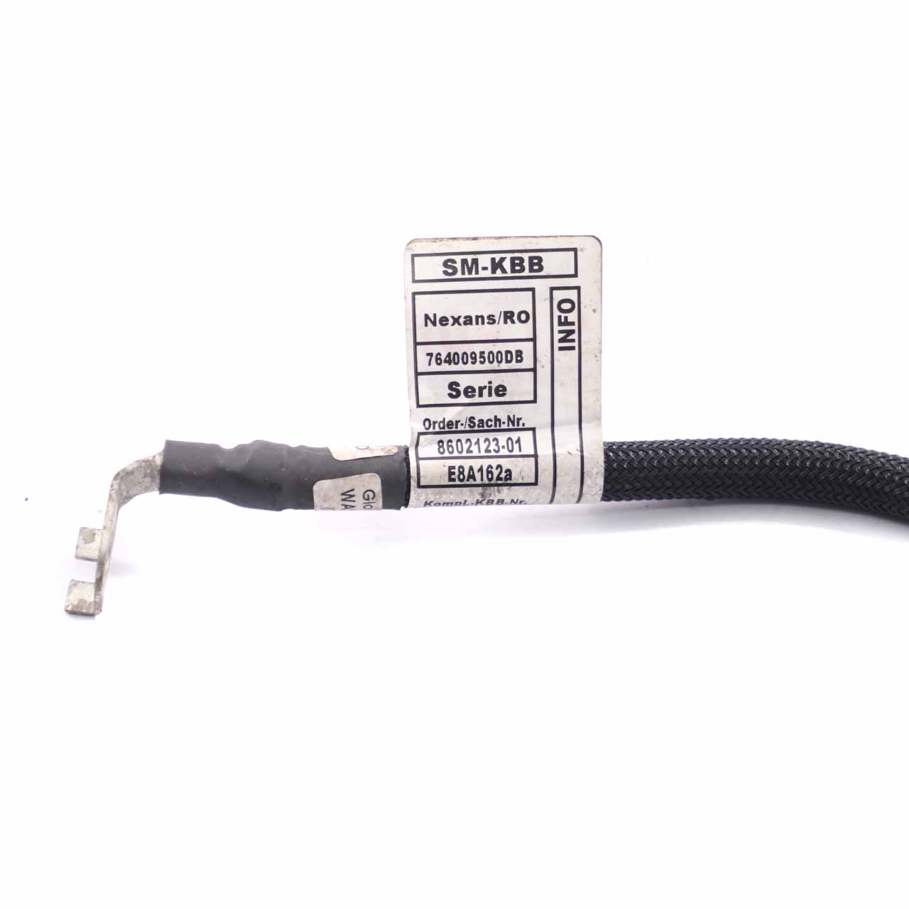 BMW i3 I01 Hybrid Electric Erde Kabel Linie Riemen Batterie Blei 8602123