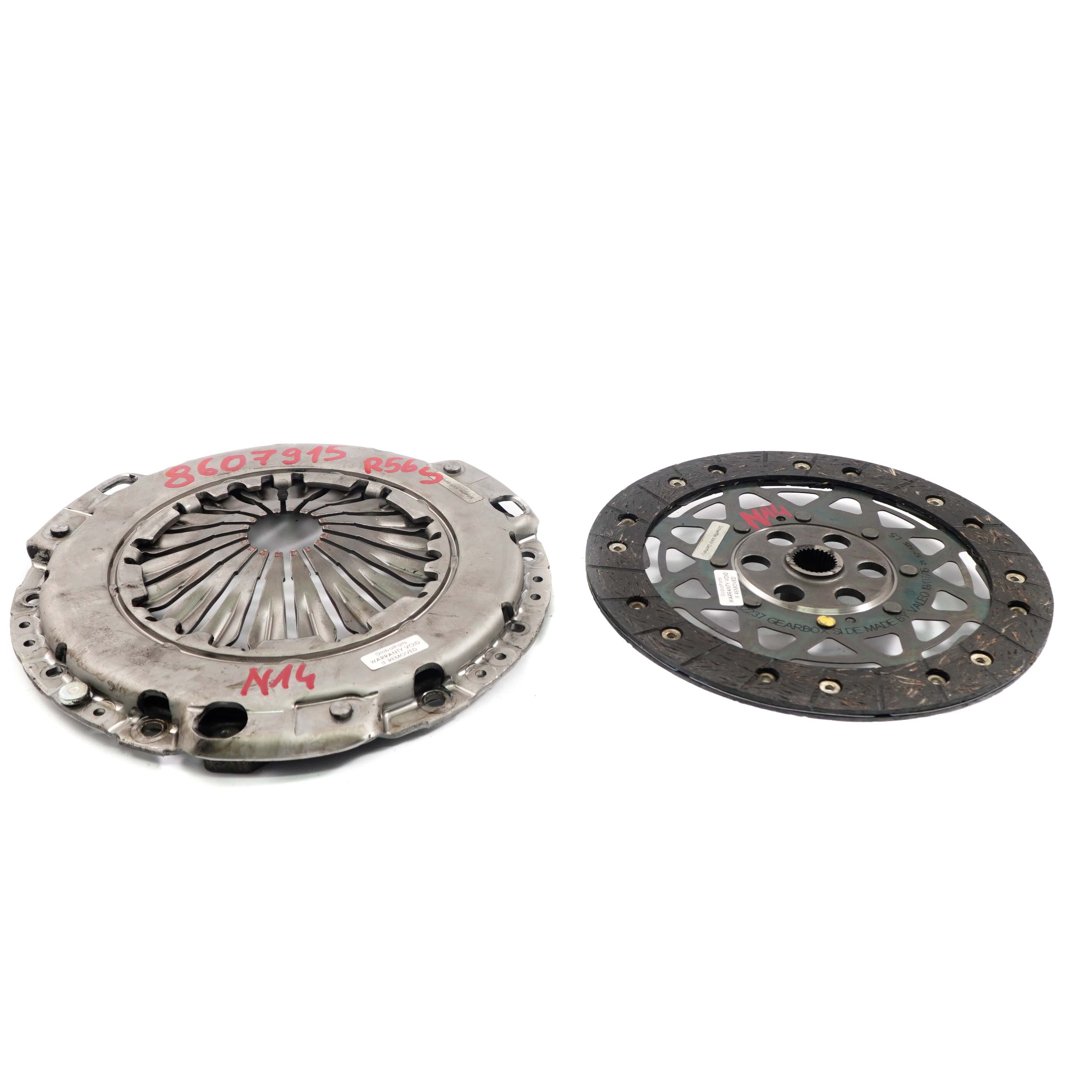 Mini Cooper S R55 R56 R57 R58 R59 Petrol N14 Clutch Pressure Plate Disc Kit Set