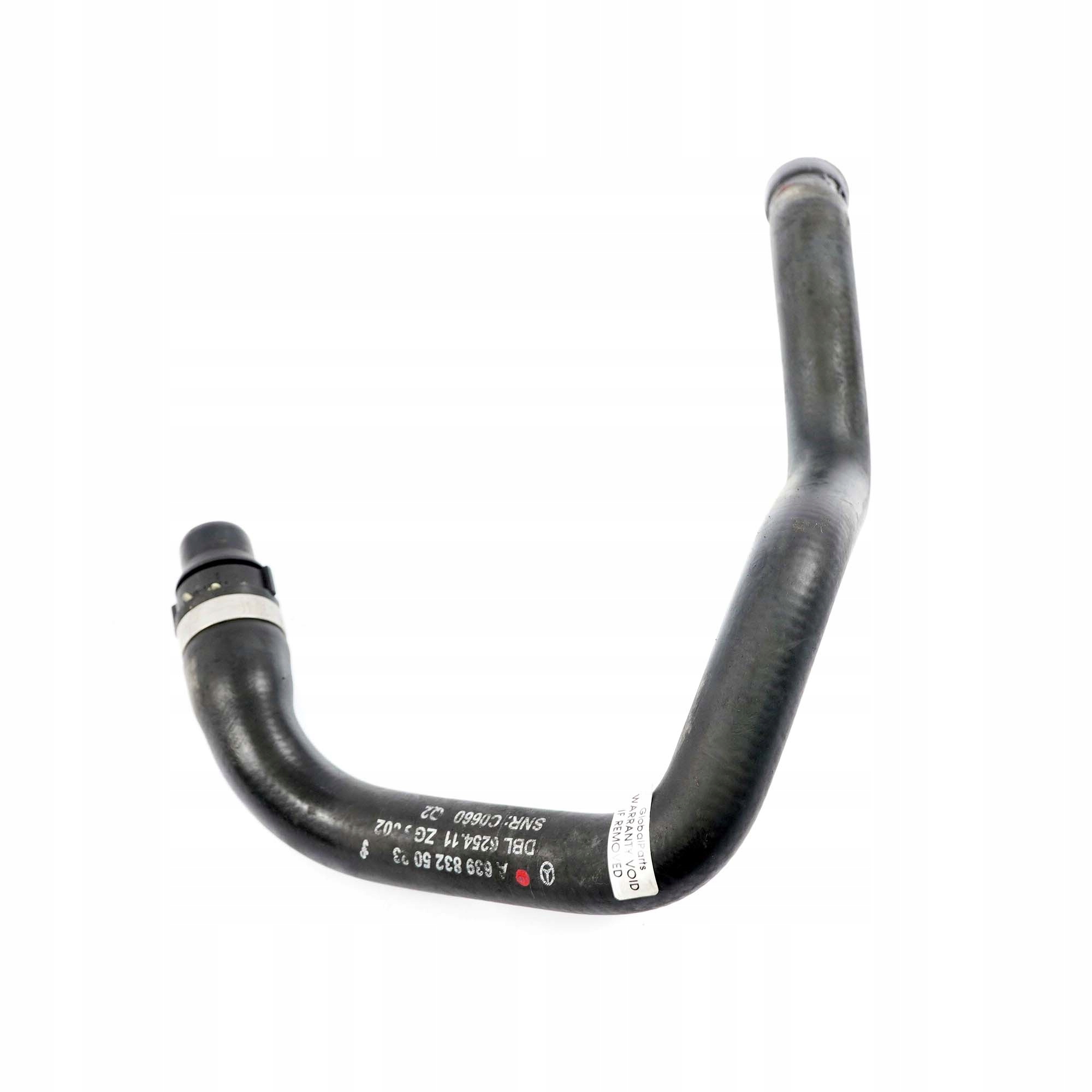 Mercedes-Benz Vito W639 Heat Exchanger Water Coolant Hose Pipe A6398325023