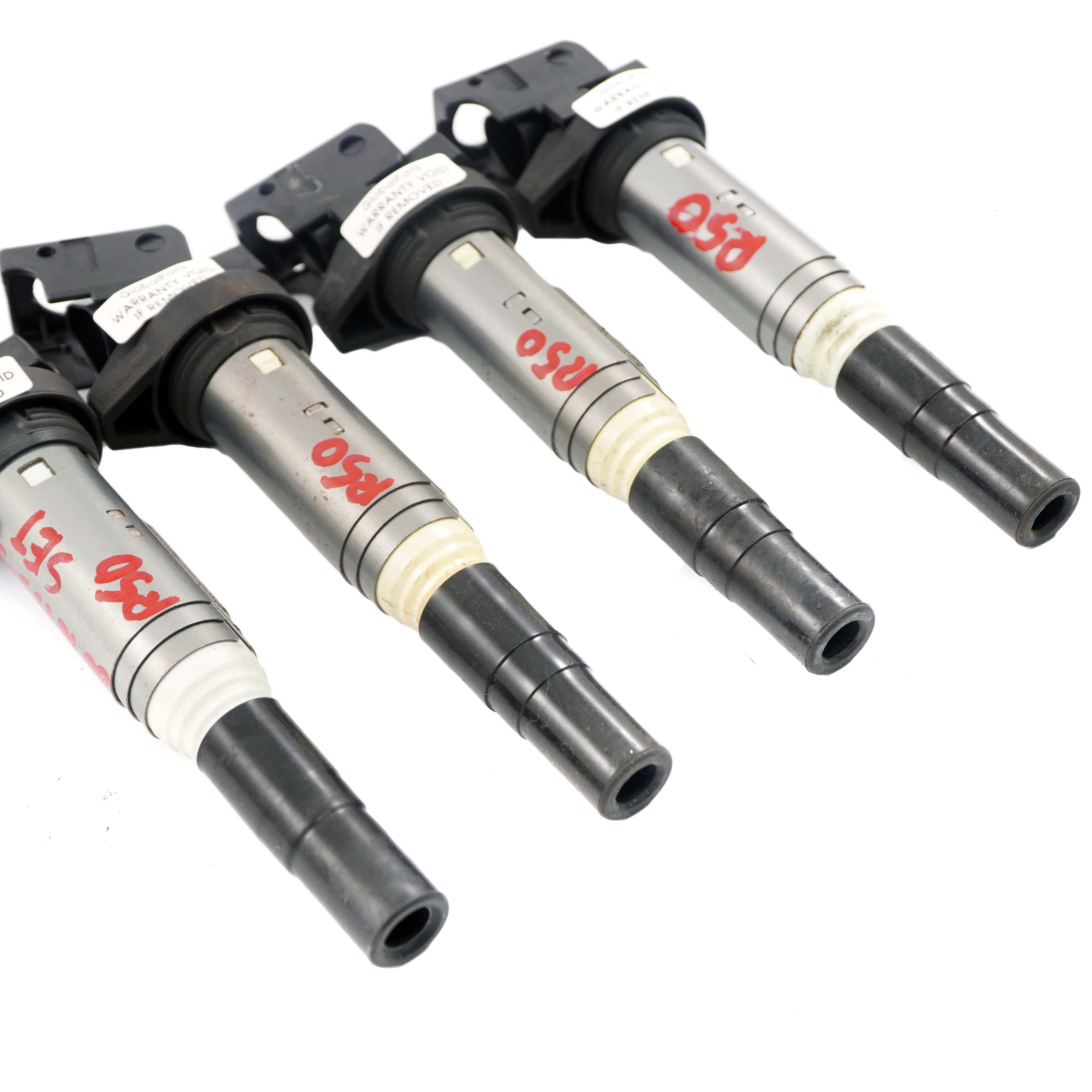 BMW 1 3 5 7 er E46 E60 E81 E87 E90 F10 F20 F30 4x Zündspule DELPHI Set 8616153