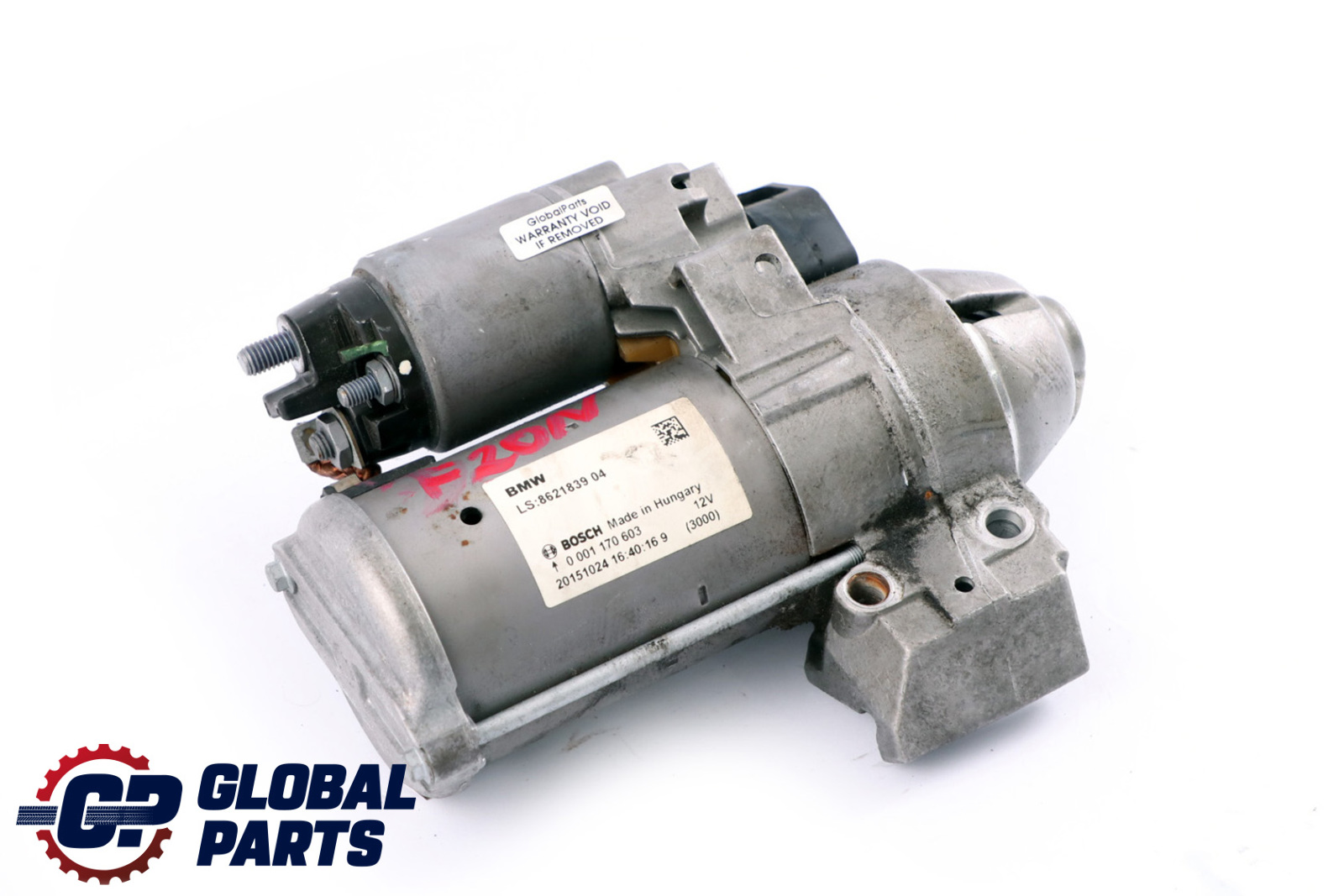 BMW 1 2 3 5 er F20 F21 F30 LCI G30 Starter Anlasser Motor Benzin Bosch 7521122