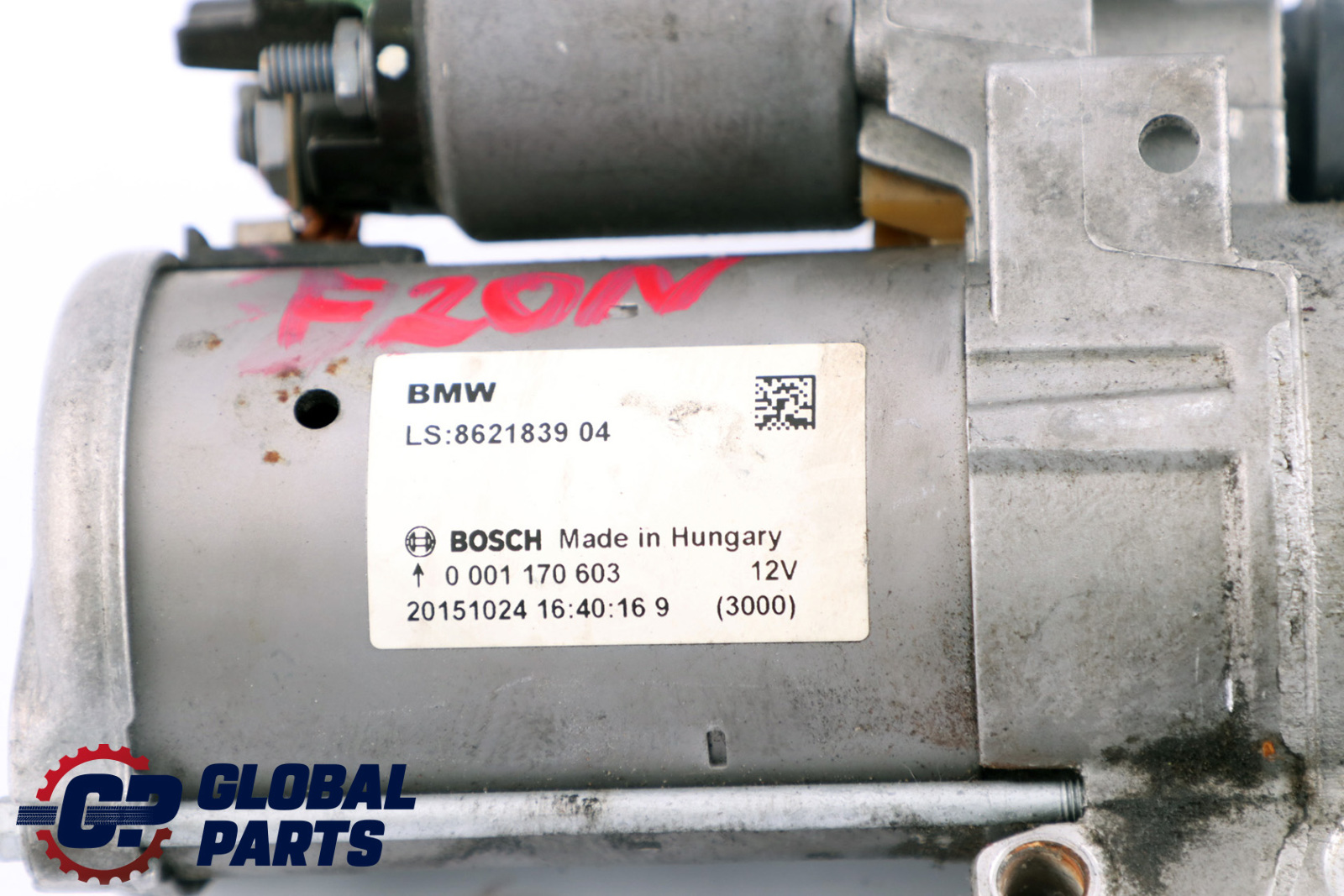 BMW 1 2 3 5 er F20 F21 F30 LCI G30 Starter Anlasser Motor Benzin Bosch 7521122