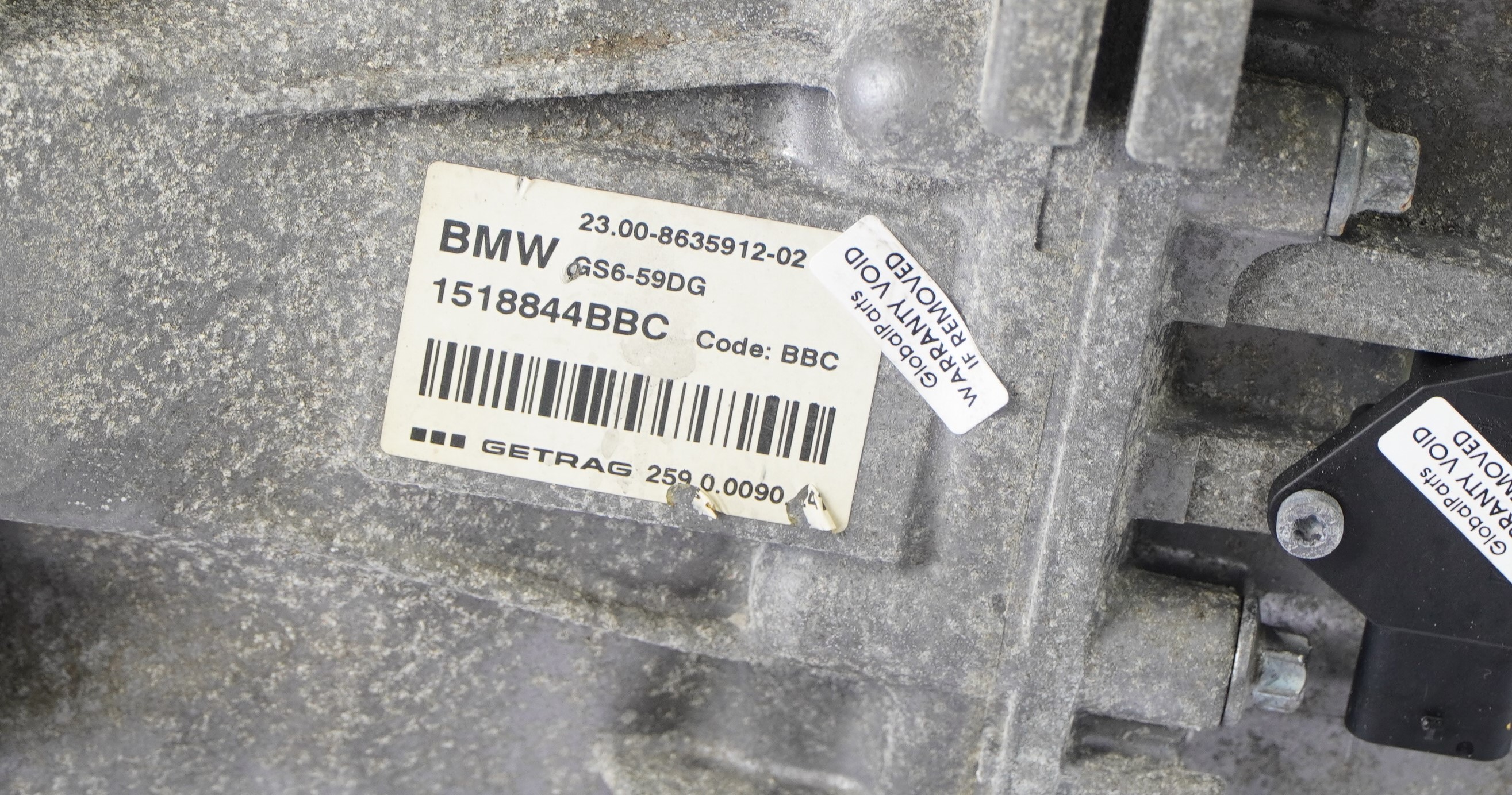 BMW X1 F48 18d F45 F46 216d 218d B37 B47 Schaltgetriebe 8635912 BBC BESCHÄDIGT