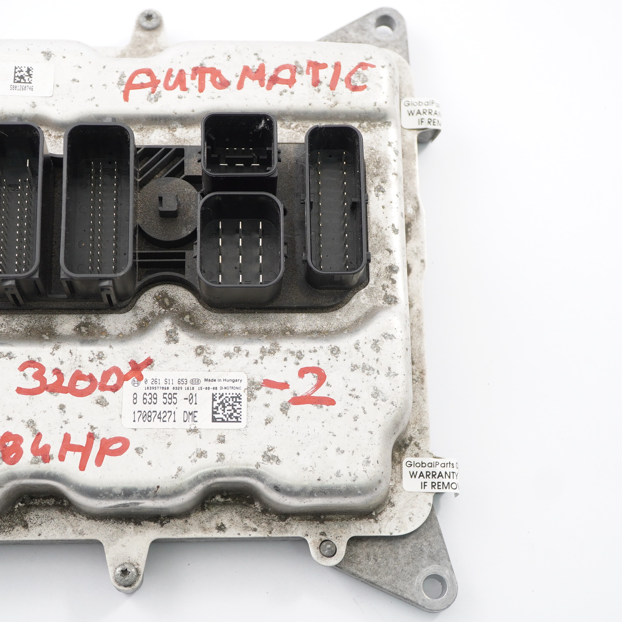 BMW F30 320i F32 420i N20 184PS Motor ECU Steuergerät DME 8639595 Automatik