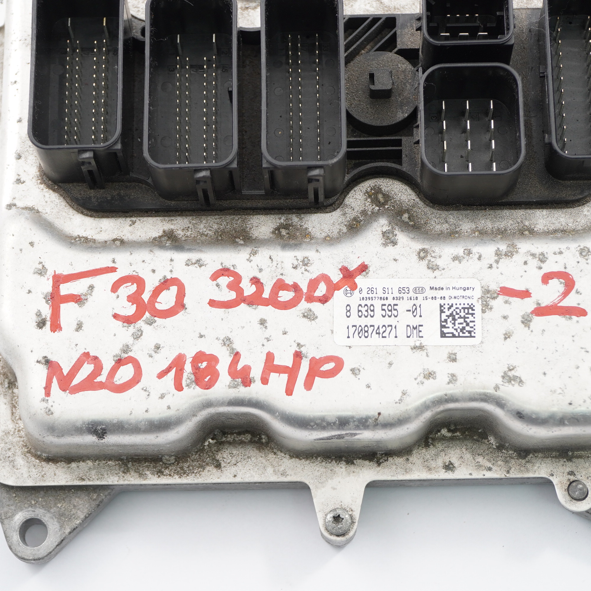 BMW F30 320i F32 420i N20 184PS Motor ECU Steuergerät DME 8639595 Automatik