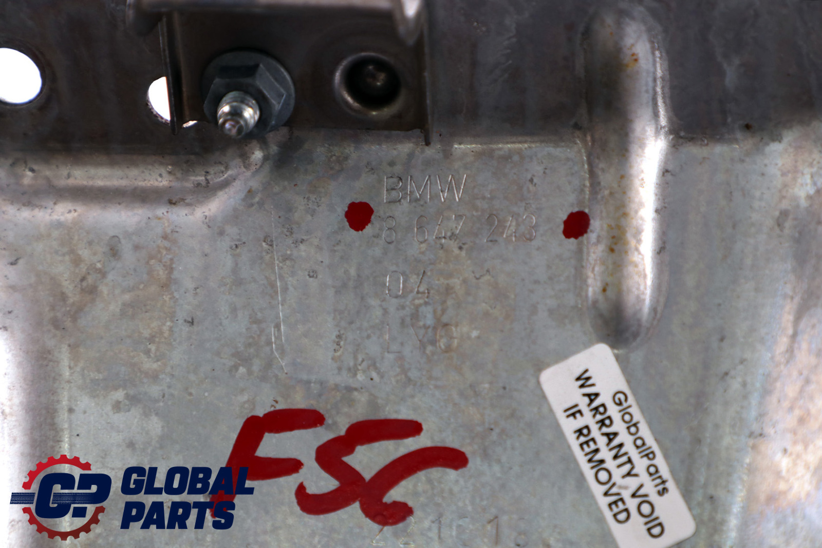 Mini Cooper F55 F56 F60 Hitzeschild für Auspuffkrümmer 8647243