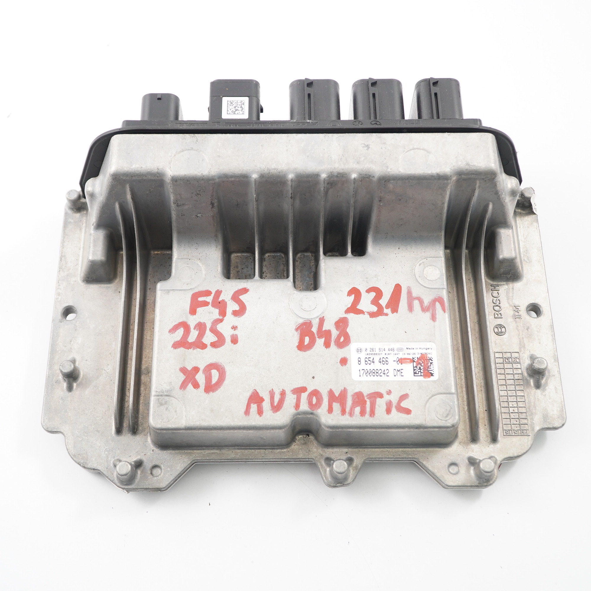 BMW F45 225i 231HP B48 Motor ECU Kit Einheit DME 8654466 BDC Schlüssel Automatik