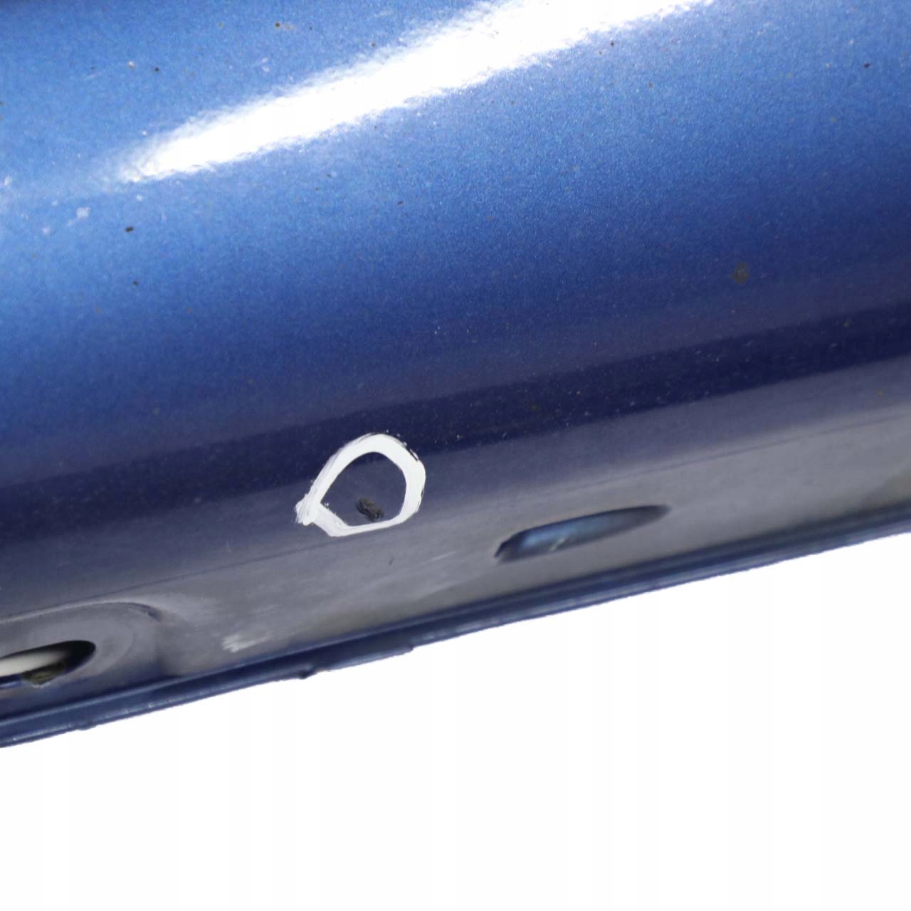 Mercedes-Benz CLC CL203 Sill Side Cover Skirt Left N/S Jaspisblau Blue - 345