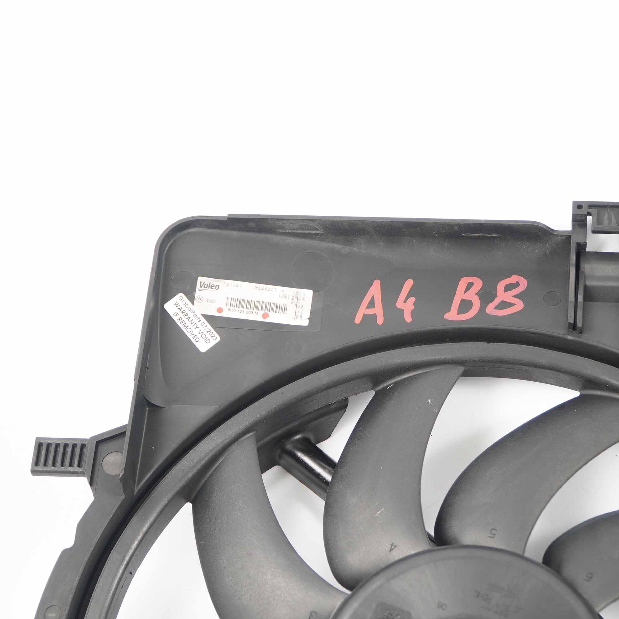 Motorkühlung Kühler Audi A4 B8 Diesel Kühler Kühlmittelventilator 8K0121003M