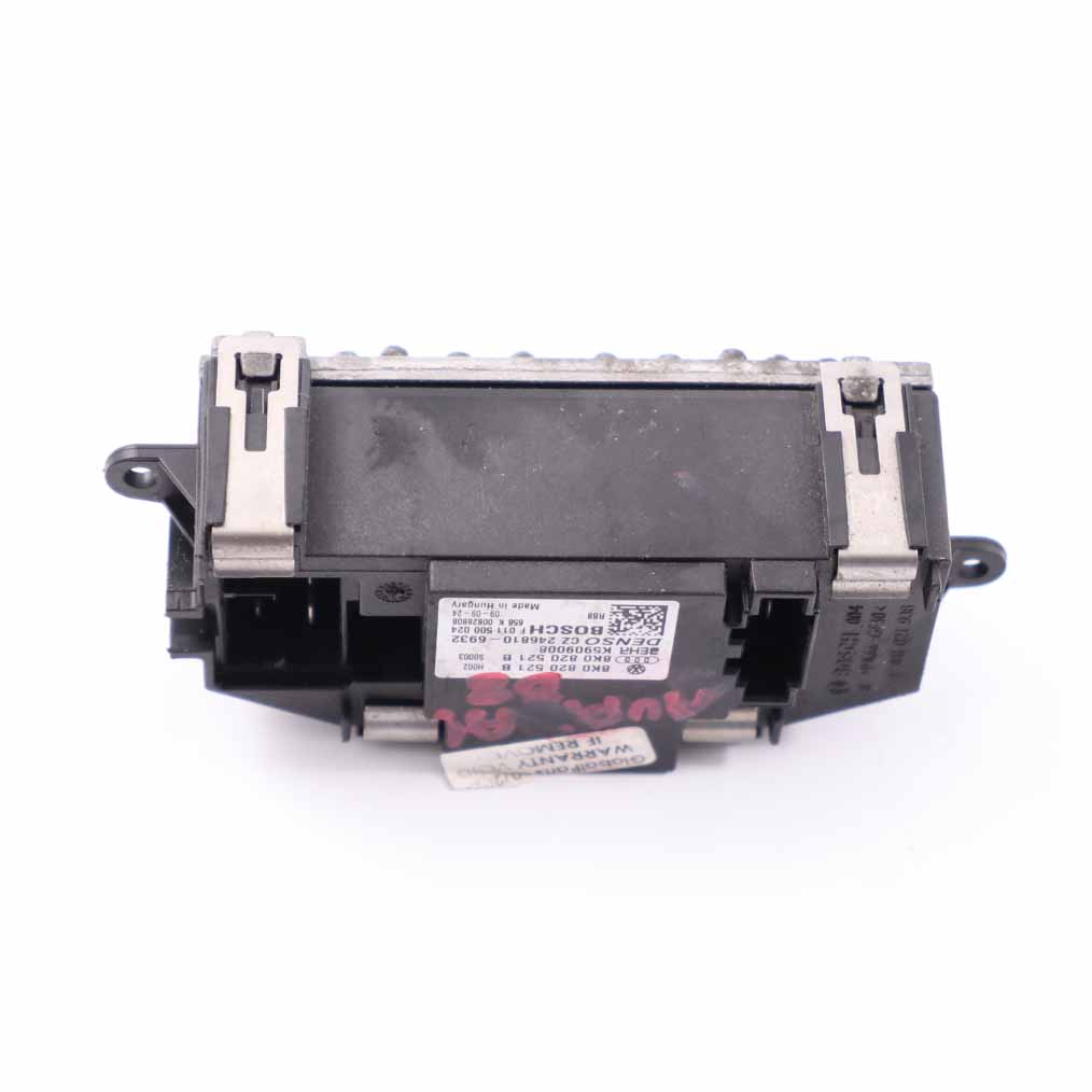 Audi A4 B8 VW Gebläsemotor Heizlüfter Widerstand Regler 8K0820521B