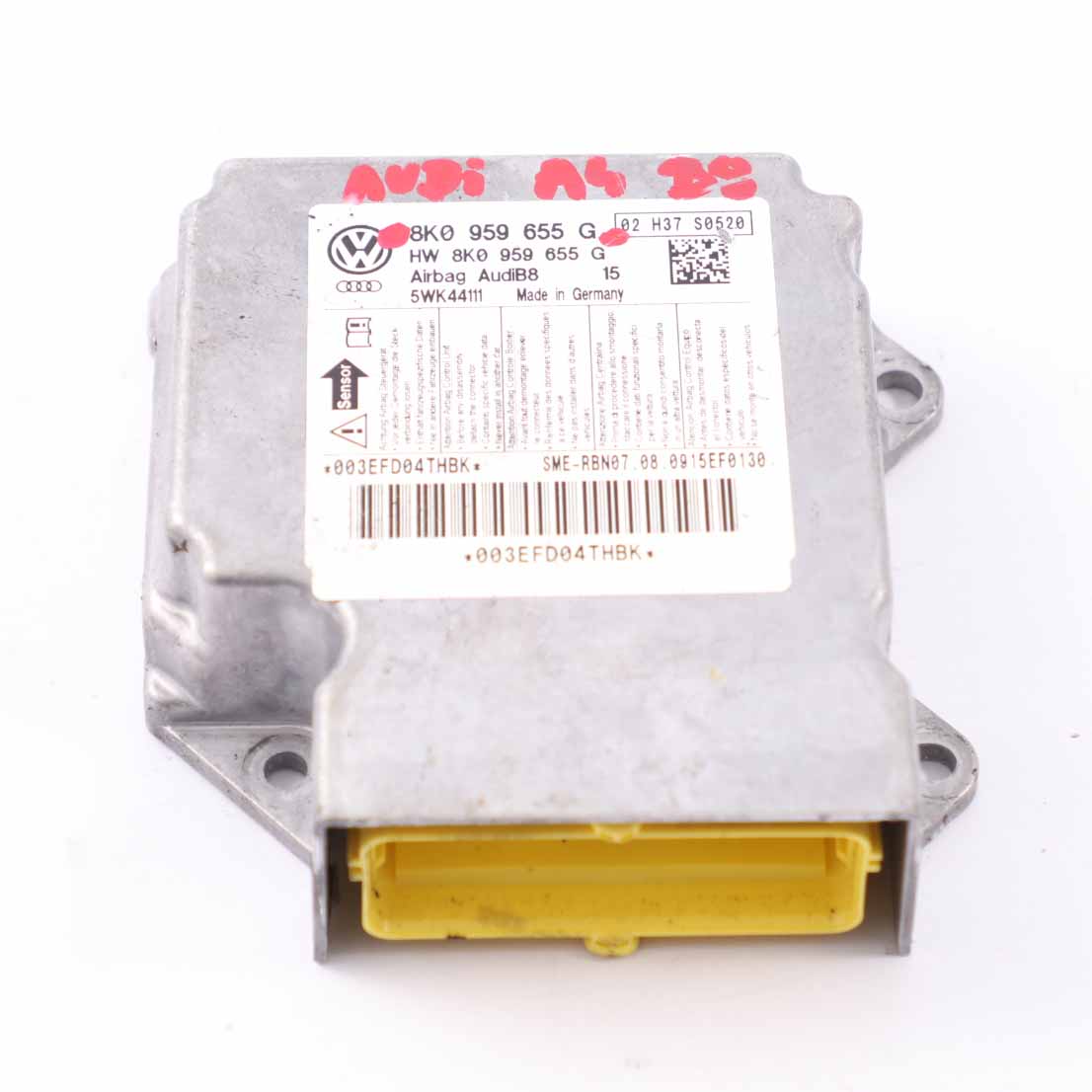 Audi A4 B8  Airbag Modul ECU Steuergerät Crash Sensor Air Bag 8K0959655G