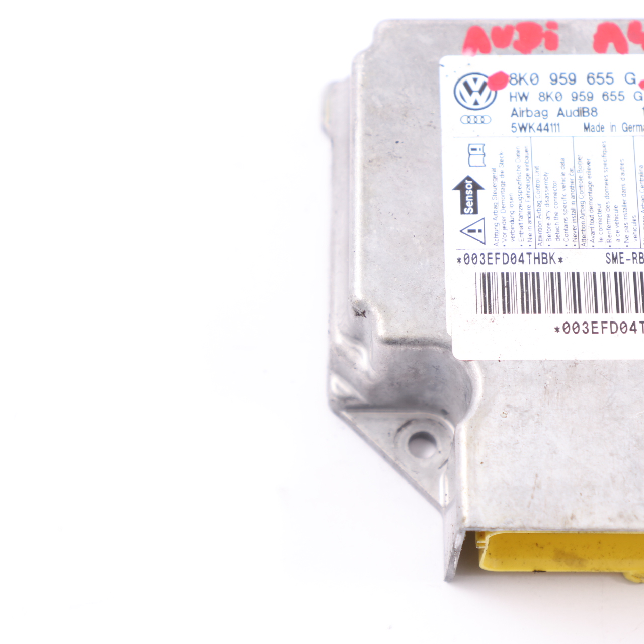 Audi A4 B8  Airbag Modul ECU Steuergerät Crash Sensor Air Bag 8K0959655G