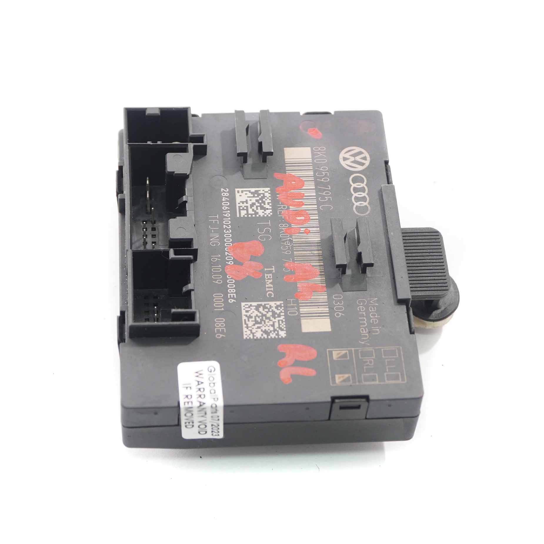 Audi A4 B8 Tür modul hinten links Rechts Steuergerät Modul ECU 8K0959795C