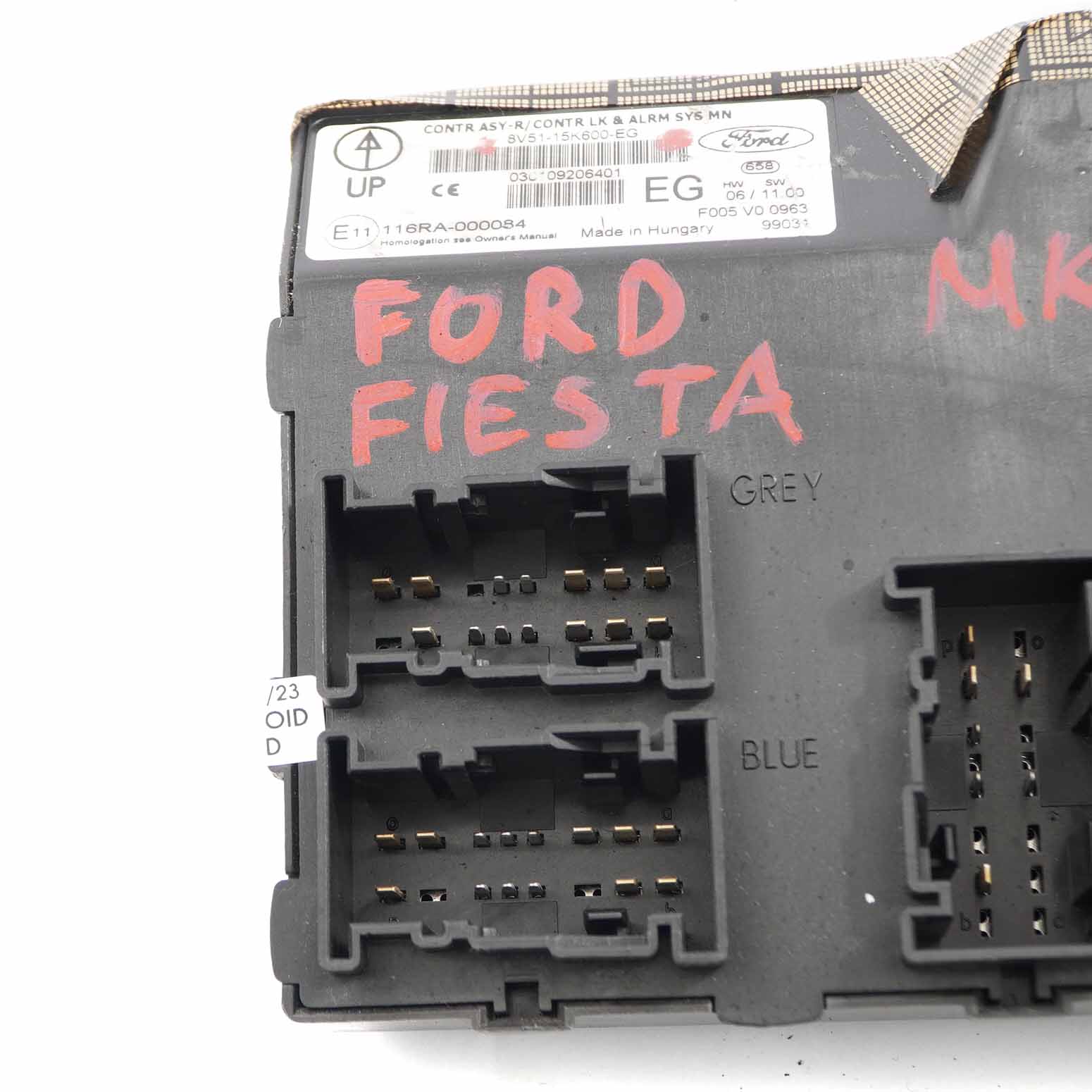 Ford Fiesta MK7 Body Control Modul BCM Steuergerät ECU 8V5115K600EG