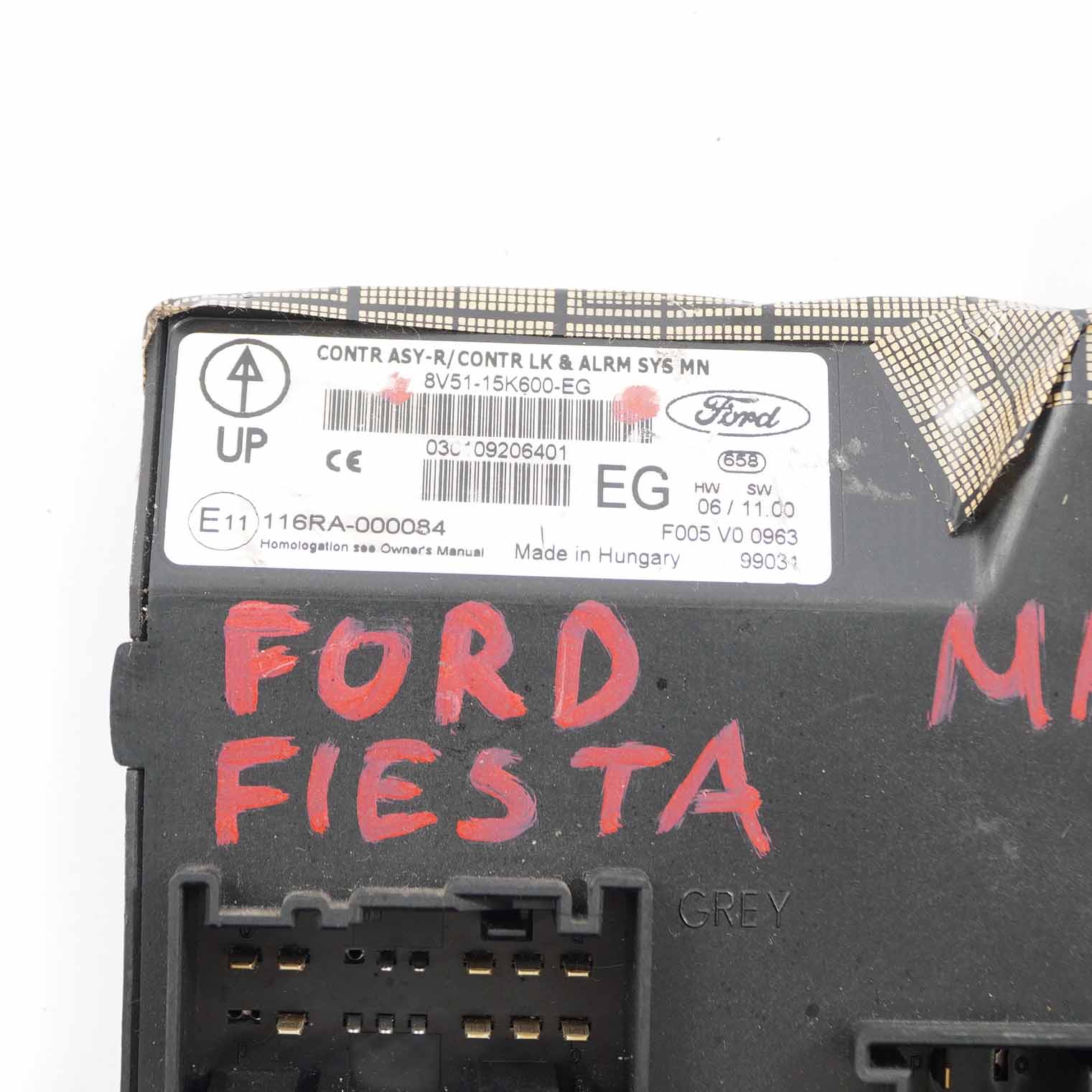 Ford Fiesta MK7 Body Control Modul BCM Steuergerät ECU 8V5115K600EG