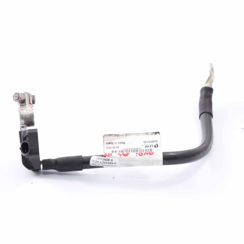 Audi A4 B8 A5 8T TT Mk2 Negative Batterieklemme Kabel Führen 8X0915181