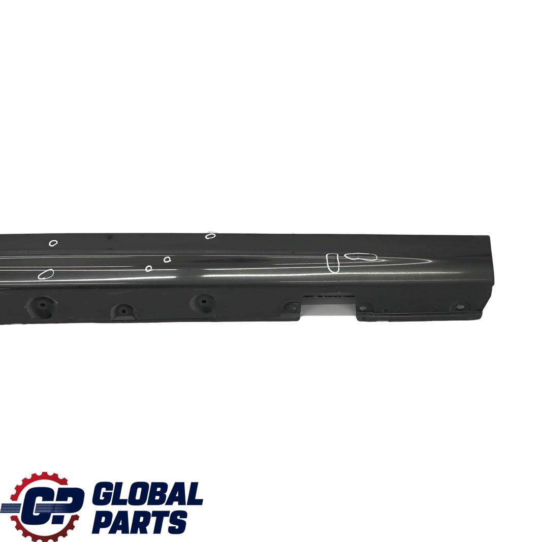 BMW 3 E46 Saloon Touring Right O/S Side Sill Skirt Panel Black Sapphire - 475