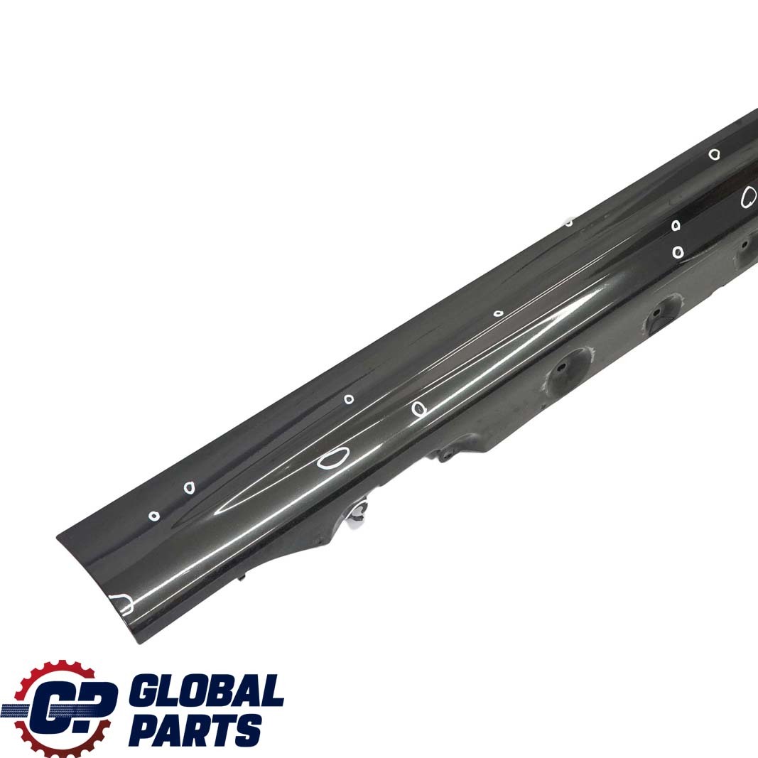 BMW 3 E46 Saloon Touring Right O/S Side Sill Skirt Panel Black Sapphire - 475