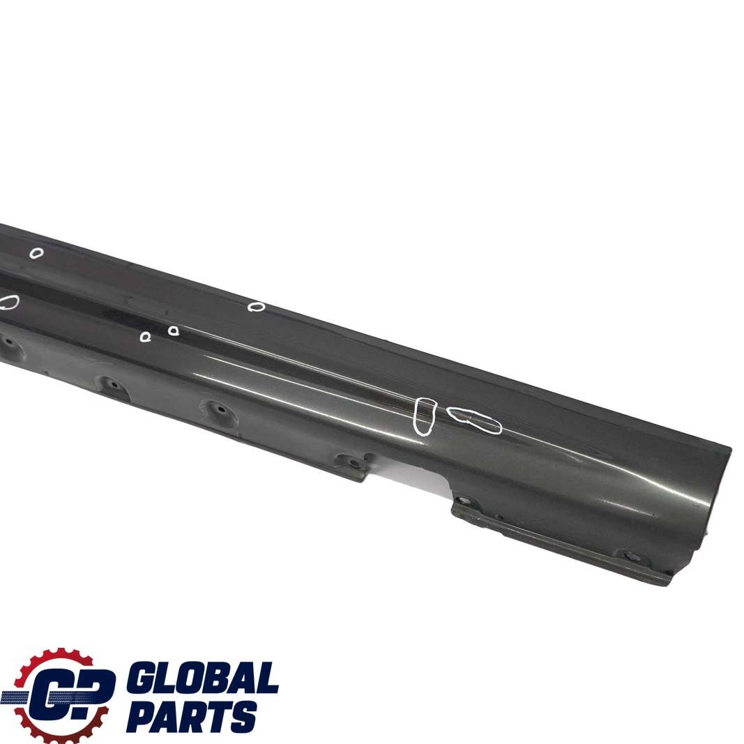 BMW 3 E46 Saloon Touring Right O/S Side Sill Skirt Panel Black Sapphire - 475