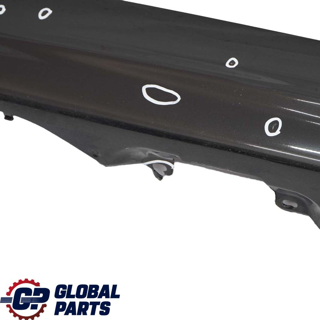 BMW 3 E46 Saloon Touring Right O/S Side Sill Skirt Panel Black Sapphire - 475