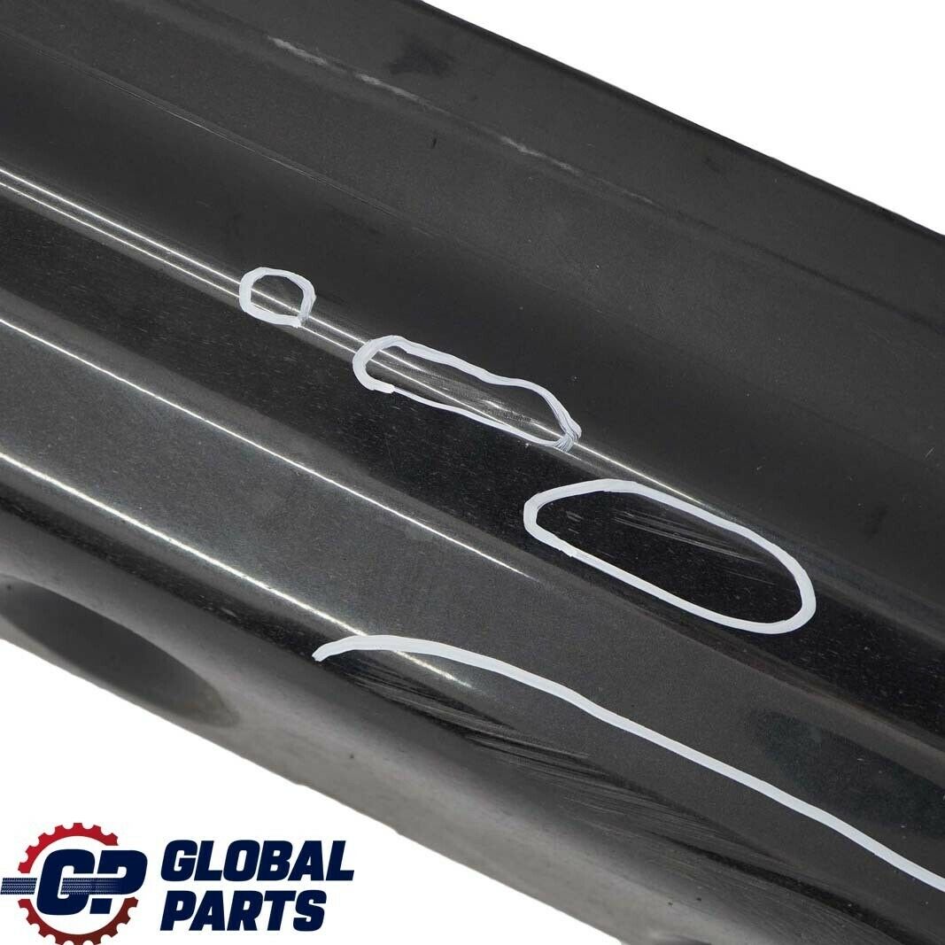 BMW 3 Series E46 Left N/S Side Sill Skirt Kick Panel Black Sapphire - 475