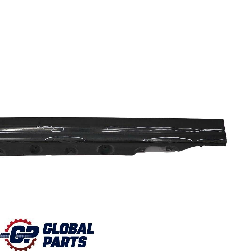 BMW 3 Series E46 Left N/S Side Sill Skirt Kick Panel Black Sapphire - 475