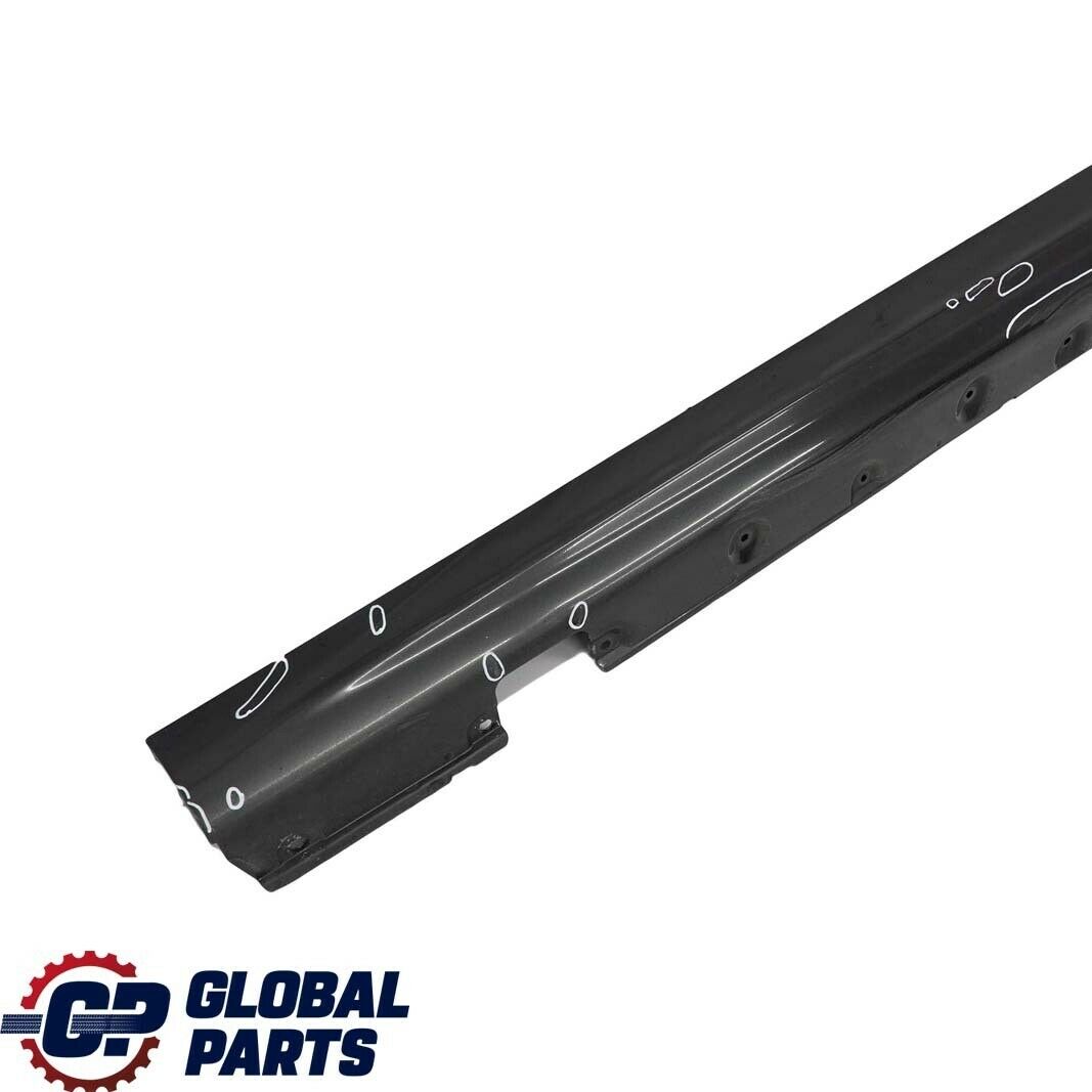 BMW 3 Series E46 Left N/S Side Sill Skirt Kick Panel Black Sapphire - 475