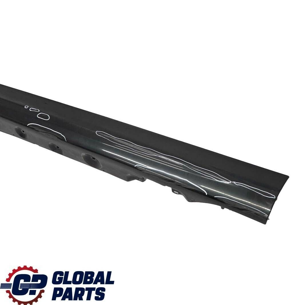 BMW 3 Series E46 Left N/S Side Sill Skirt Kick Panel Black Sapphire - 475