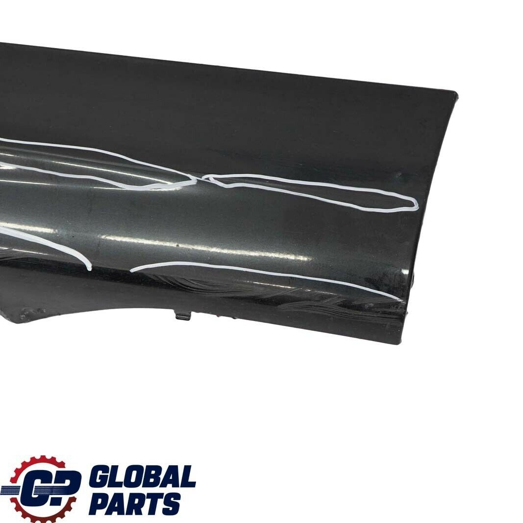 BMW 3 Series E46 Left N/S Side Sill Skirt Kick Panel Black Sapphire - 475