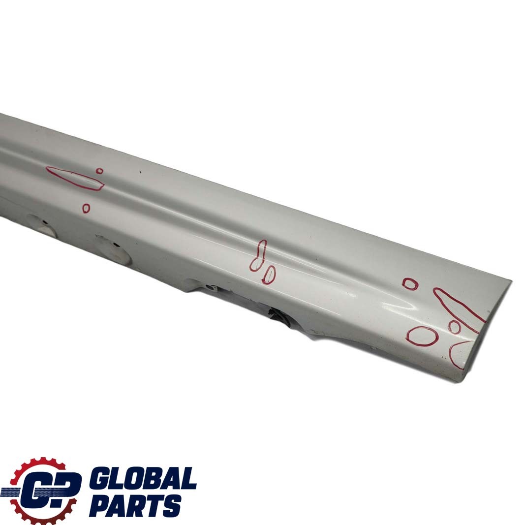 BMW 3 E46 Saloon Touring Left N/S Side Sill Skirt Kick Panel Titan Silver - 354