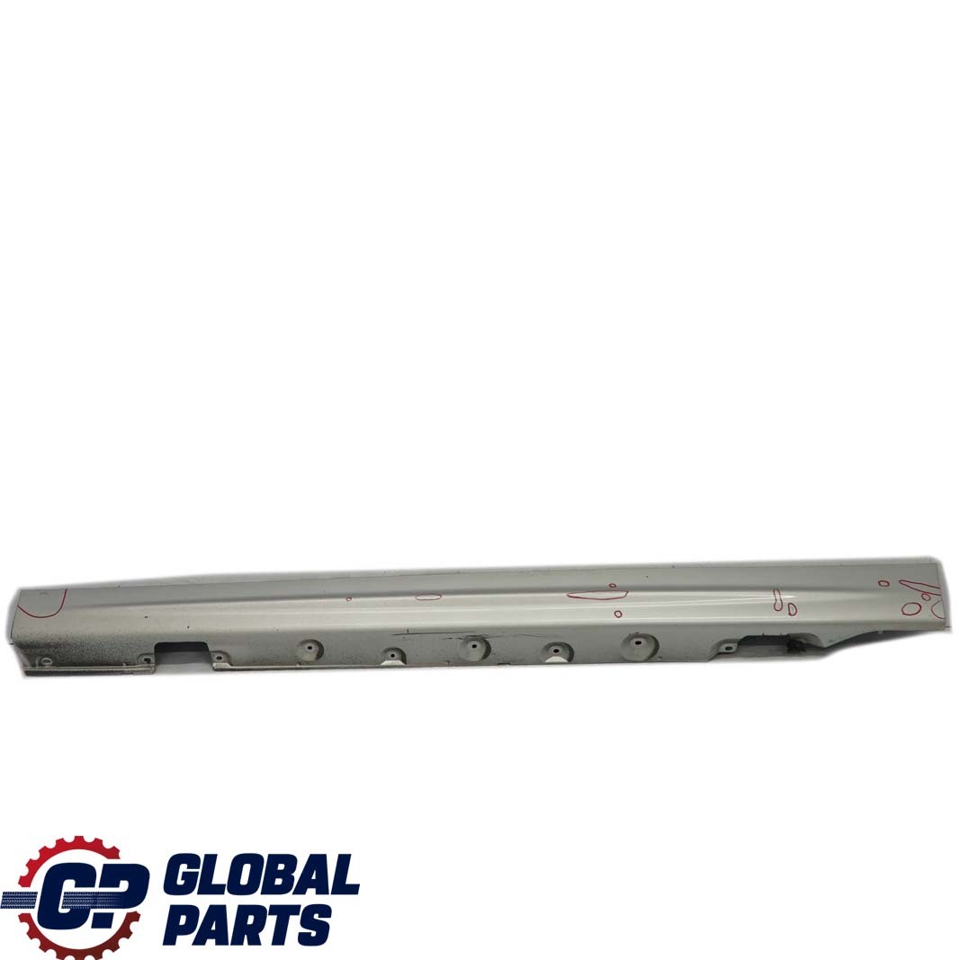 BMW 3 E46 Saloon Touring Left N/S Side Sill Skirt Kick Panel Titan Silver - 354