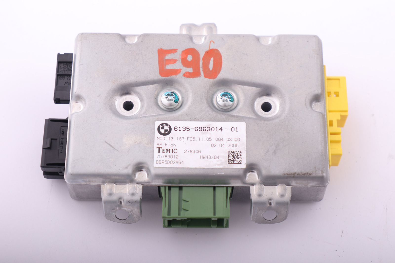 BMW E60 E61 E63 Beifahrer Air Module Steuermodul 9110846