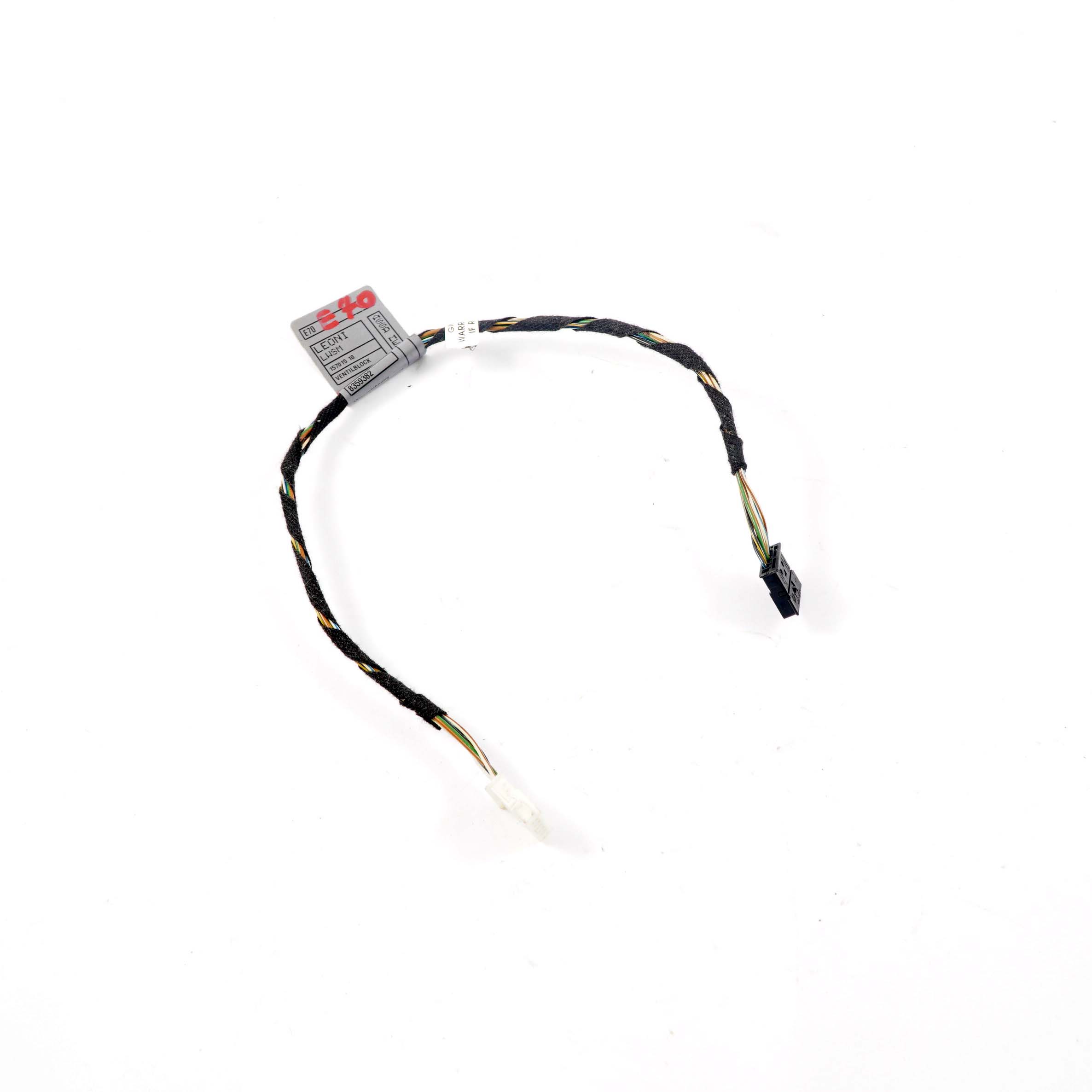 BMW X5 E70 X6 E71 Vorne Sitz Lordose Kabel Kabelbaum Kabelsatz  9118469