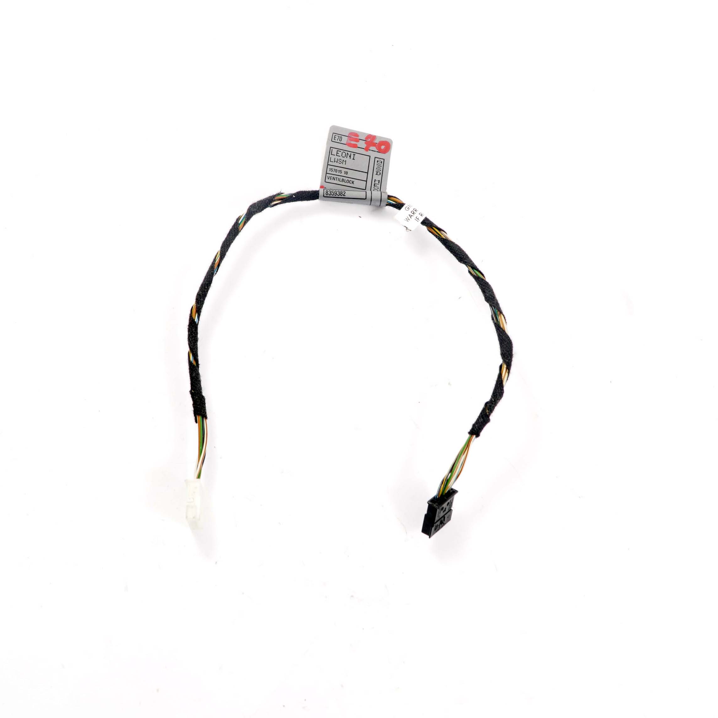 BMW X5 E70 X6 E71 Vorne Sitz Lordose Kabel Kabelbaum Kabelsatz  9118469