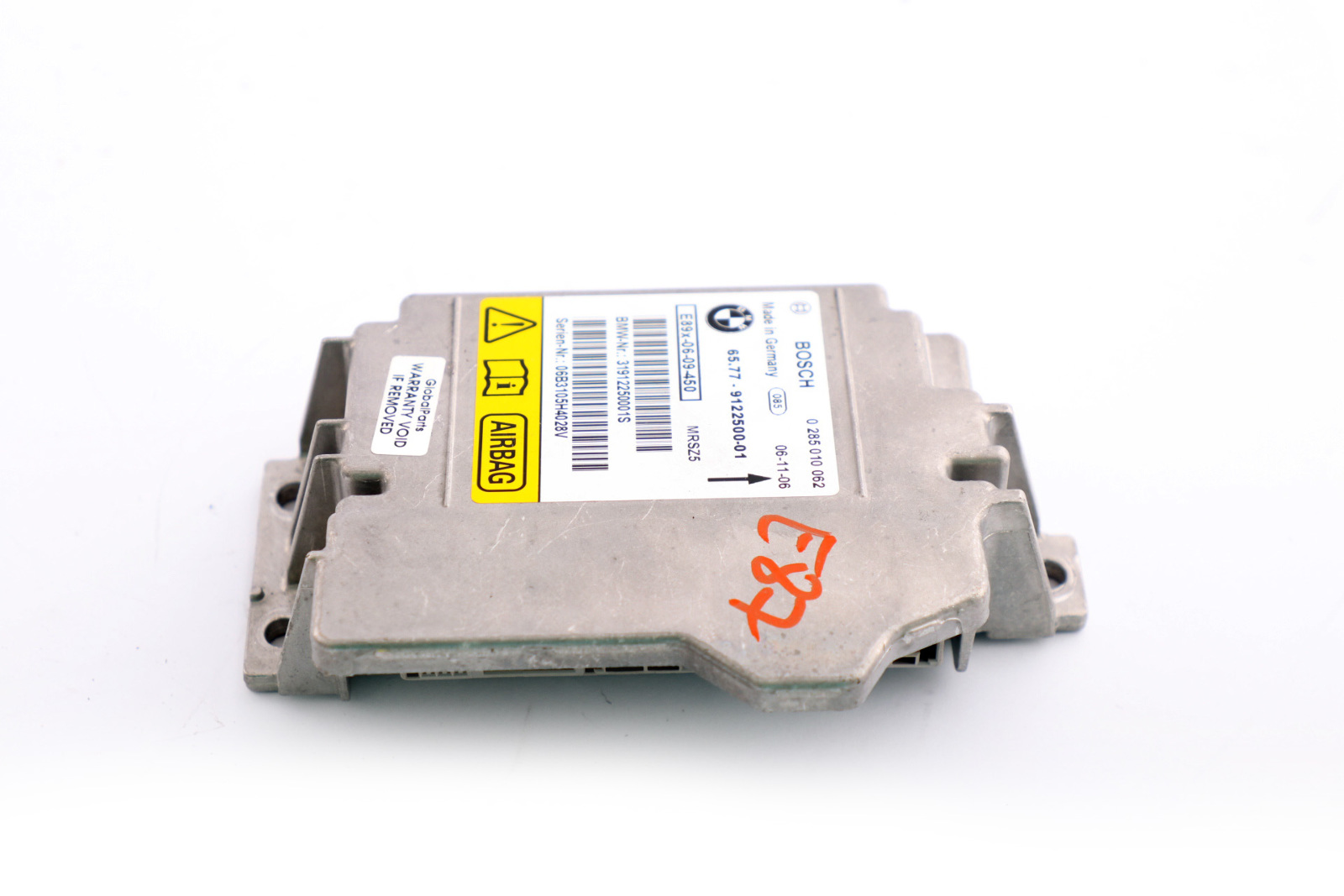 BMW 1 3 X1 Reihe  E81 E87 E90 E91 Steuergerät ECU NO Crash-Daten 9122500