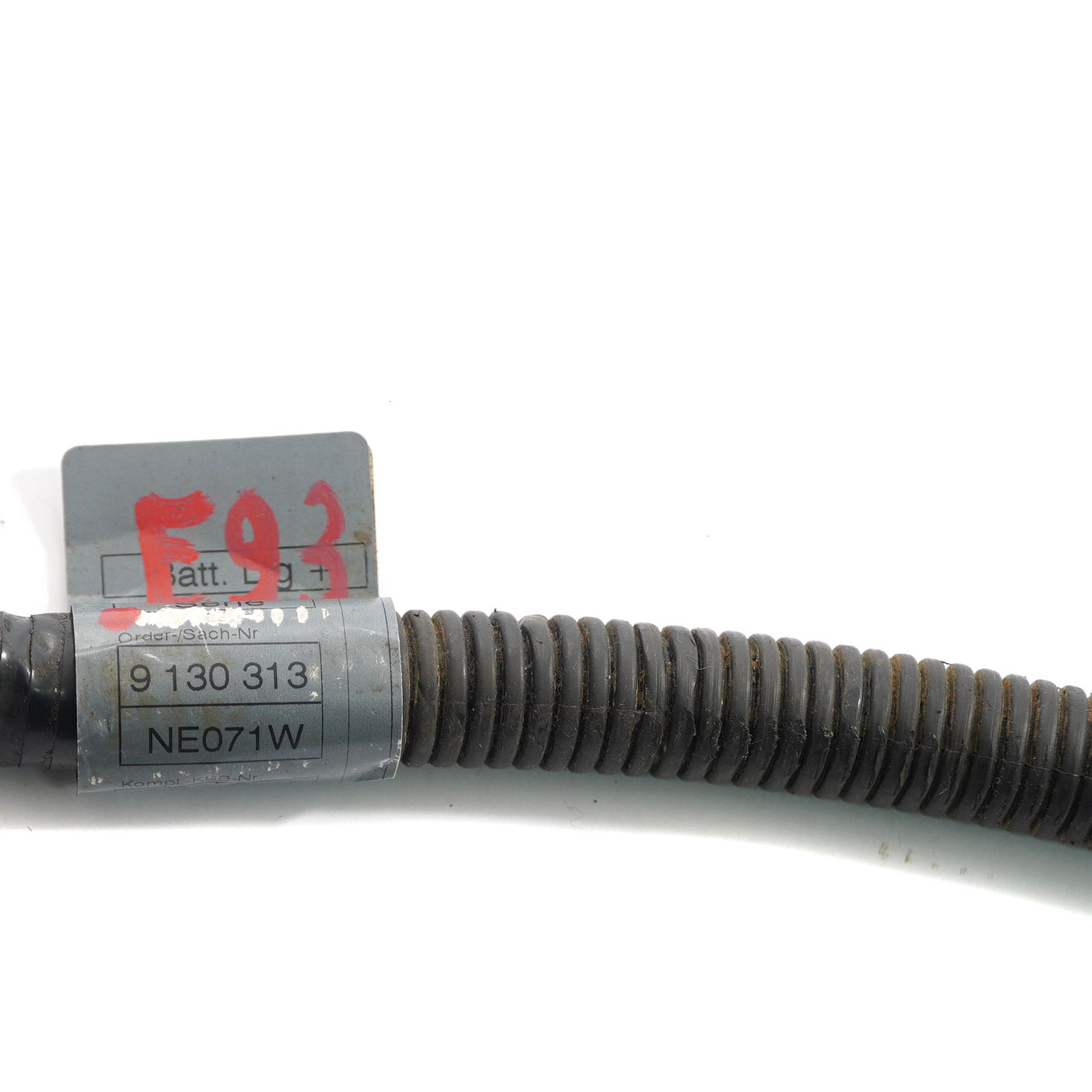 BMW 3 Series E93 E93N LCI Cabrio Battery Cable Plus Pole 9130313